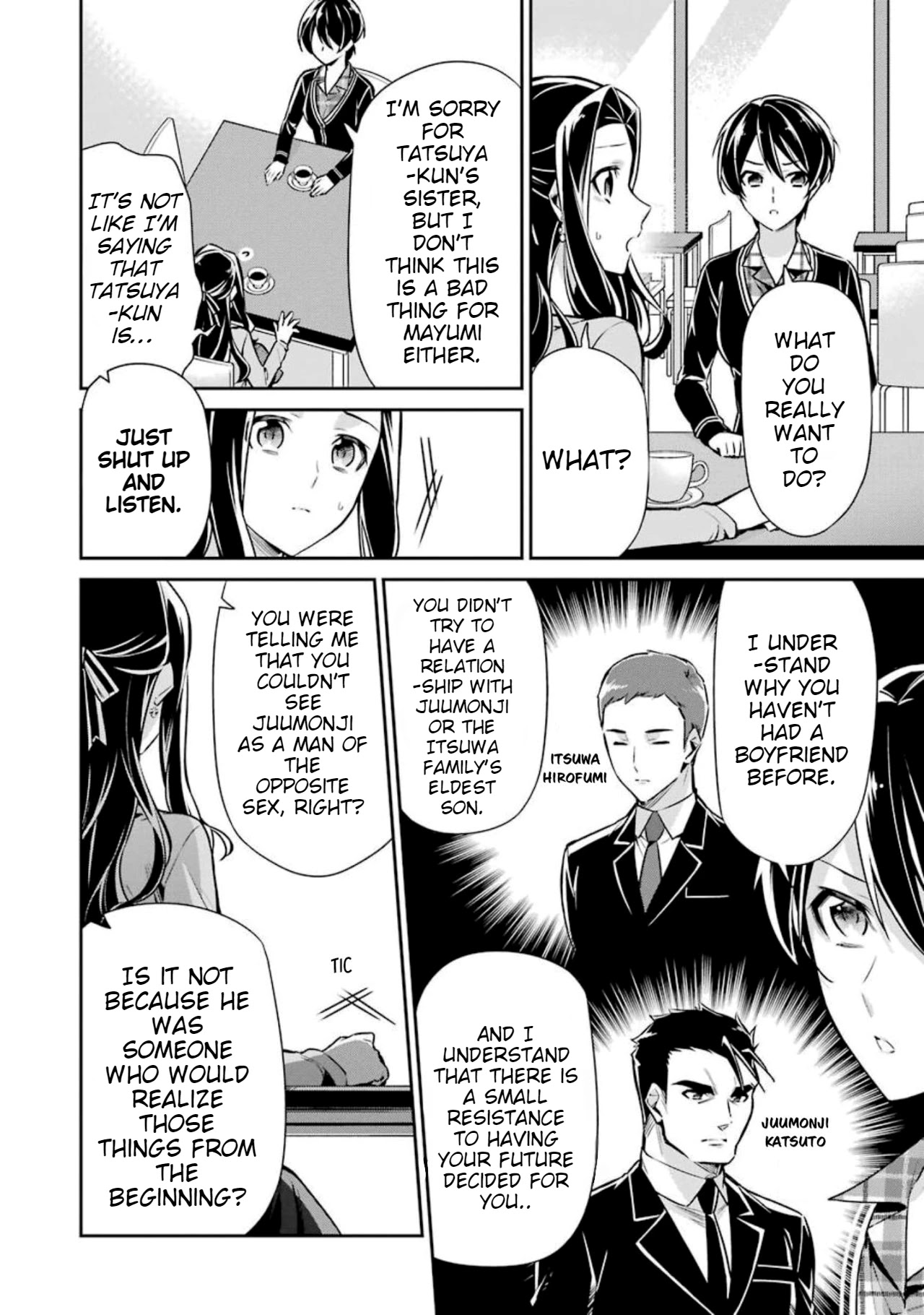 Mahouka Koukou no Rettousei - Shizoku Kaigi-hen Chapter 6 page 14 - Chapter 6: True Feelings
