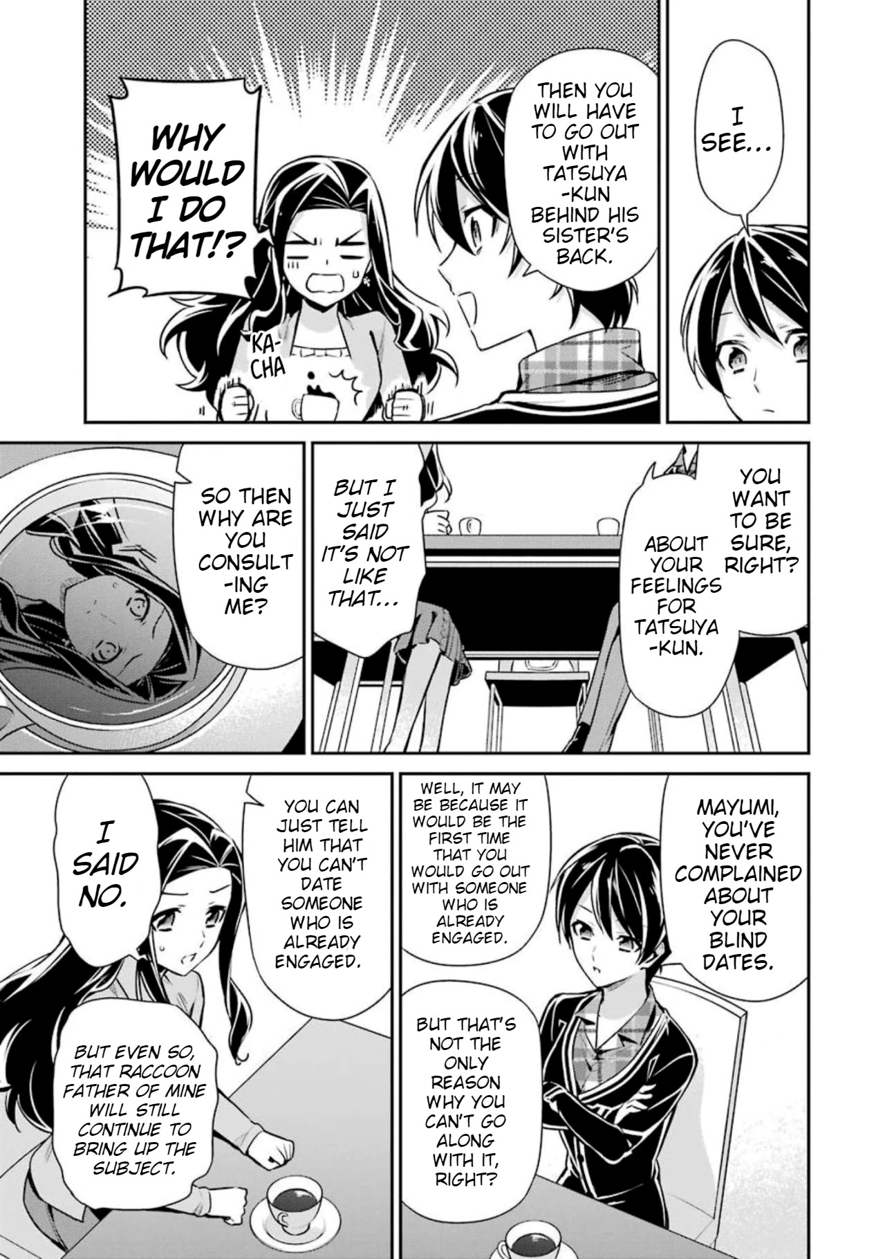 Mahouka Koukou no Rettousei - Shizoku Kaigi-hen Chapter 6 page 19 - Chapter 6: True Feelings