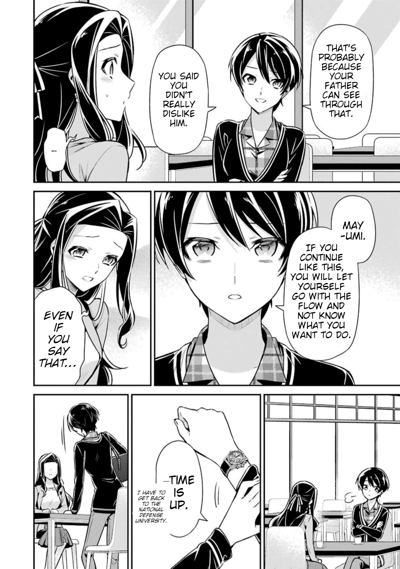 Mahouka Koukou no Rettousei - Shizoku Kaigi-hen Chapter 6 page 20 - Chapter 6: True Feelings