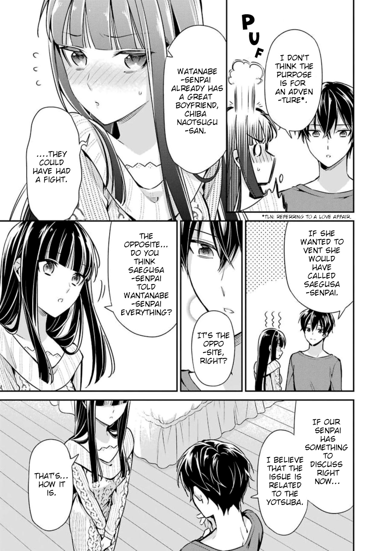 Mahouka Koukou no Rettousei - Shizoku Kaigi-hen Chapter 6 page 23 - Chapter 6: True Feelings