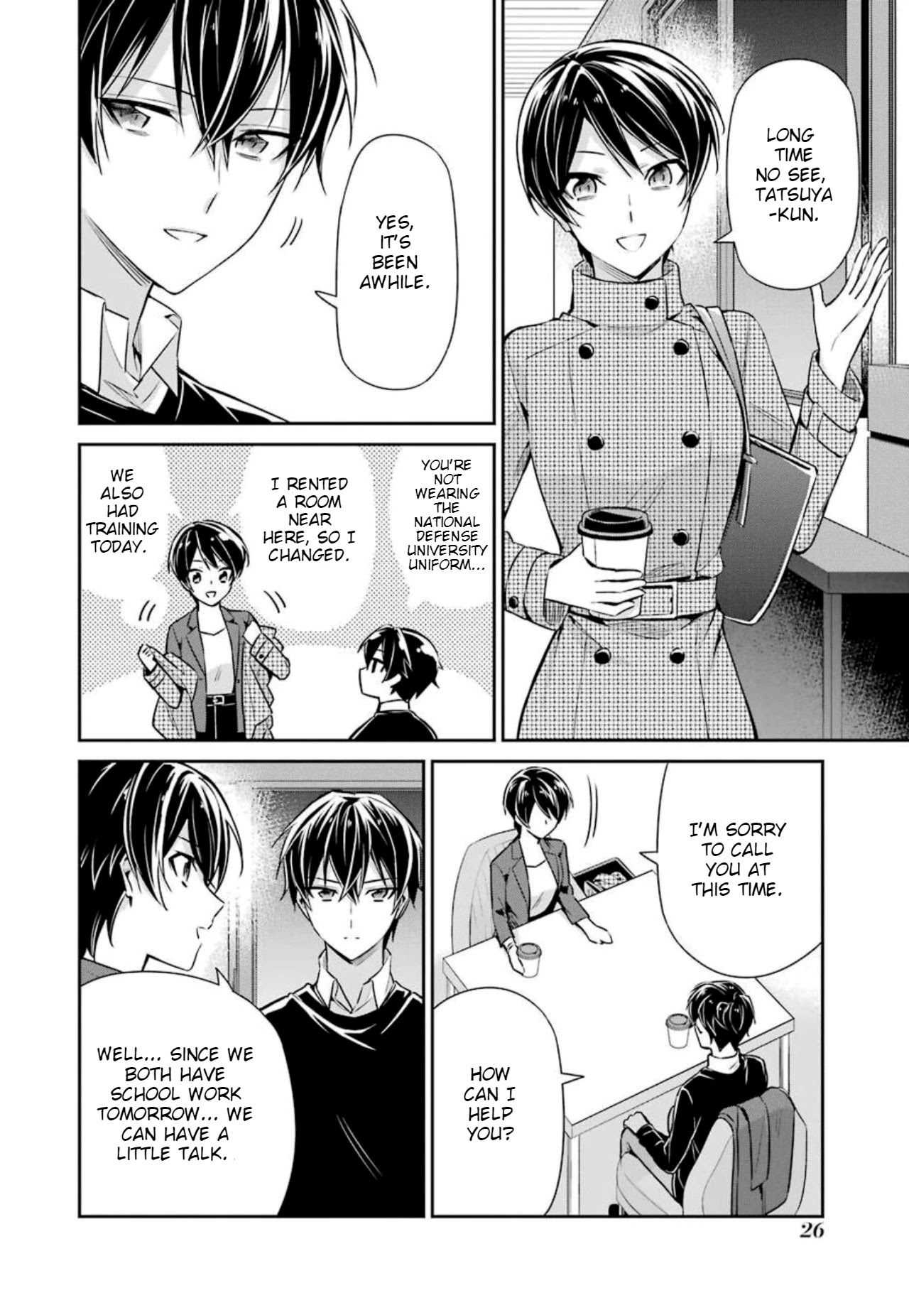 Mahouka Koukou no Rettousei - Shizoku Kaigi-hen Chapter 6 page 26 - Chapter 6: True Feelings