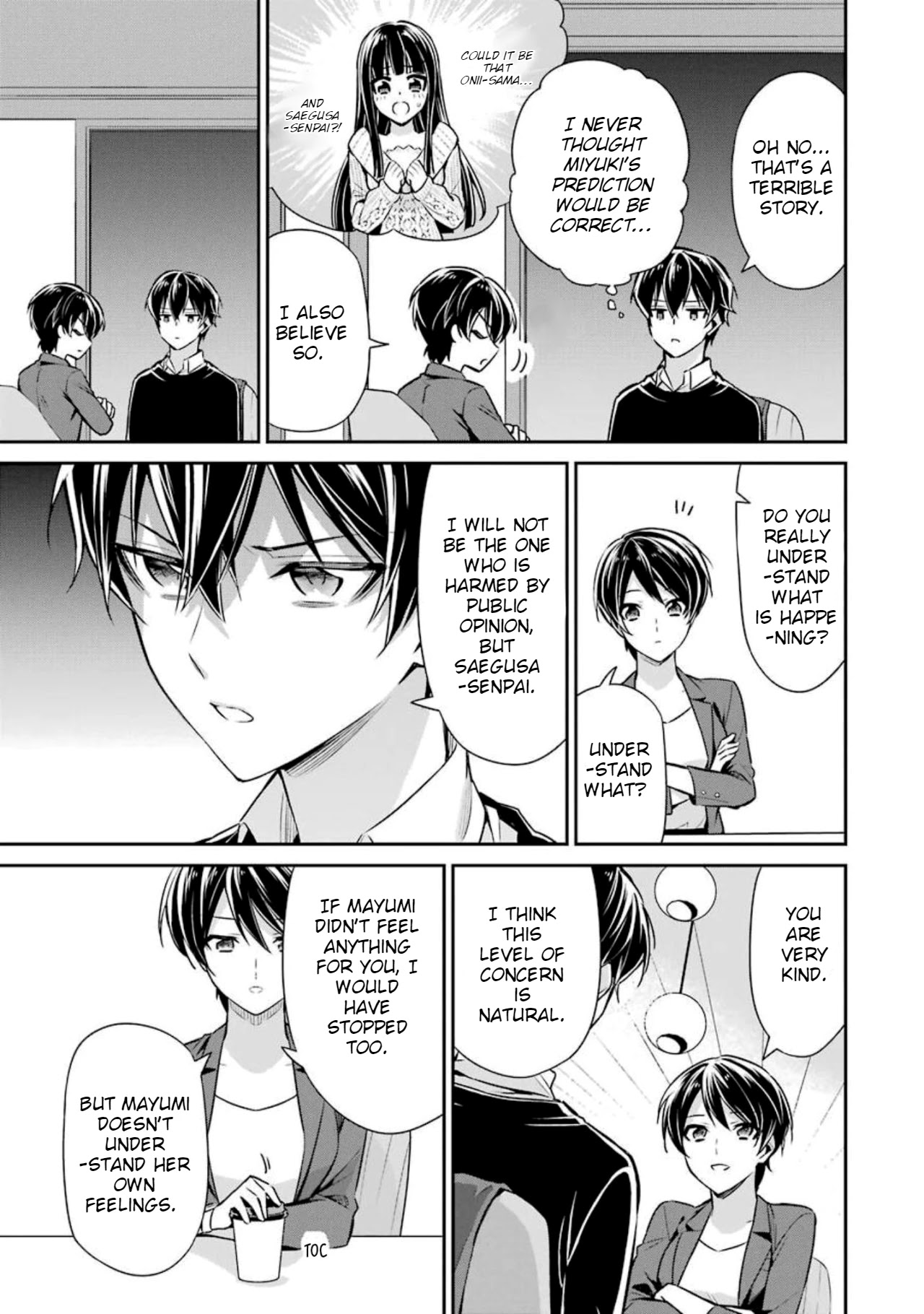 Mahouka Koukou no Rettousei - Shizoku Kaigi-hen Chapter 6 page 31 - Chapter 6: True Feelings