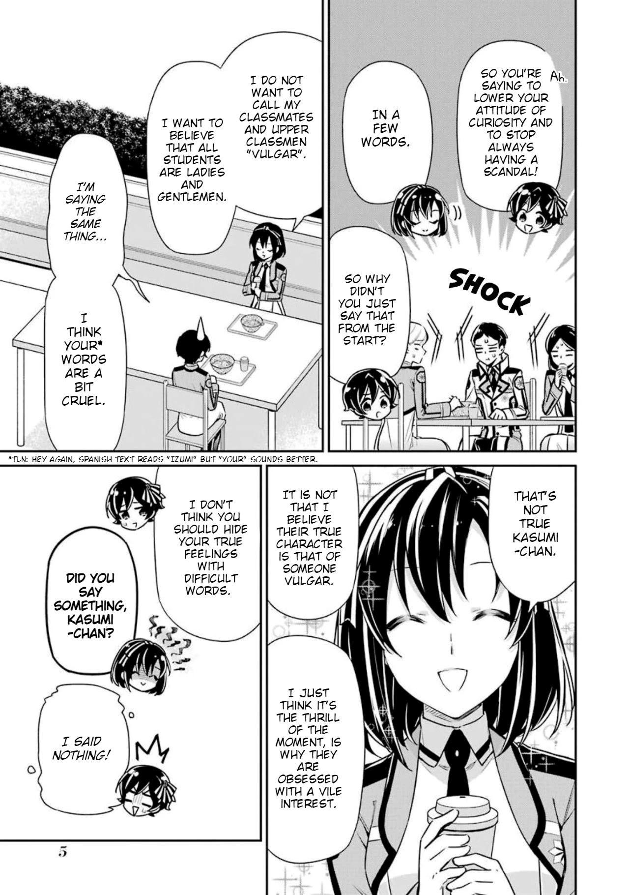 Mahouka Koukou no Rettousei - Shizoku Kaigi-hen Chapter 6 page 5 - Chapter 6: True Feelings