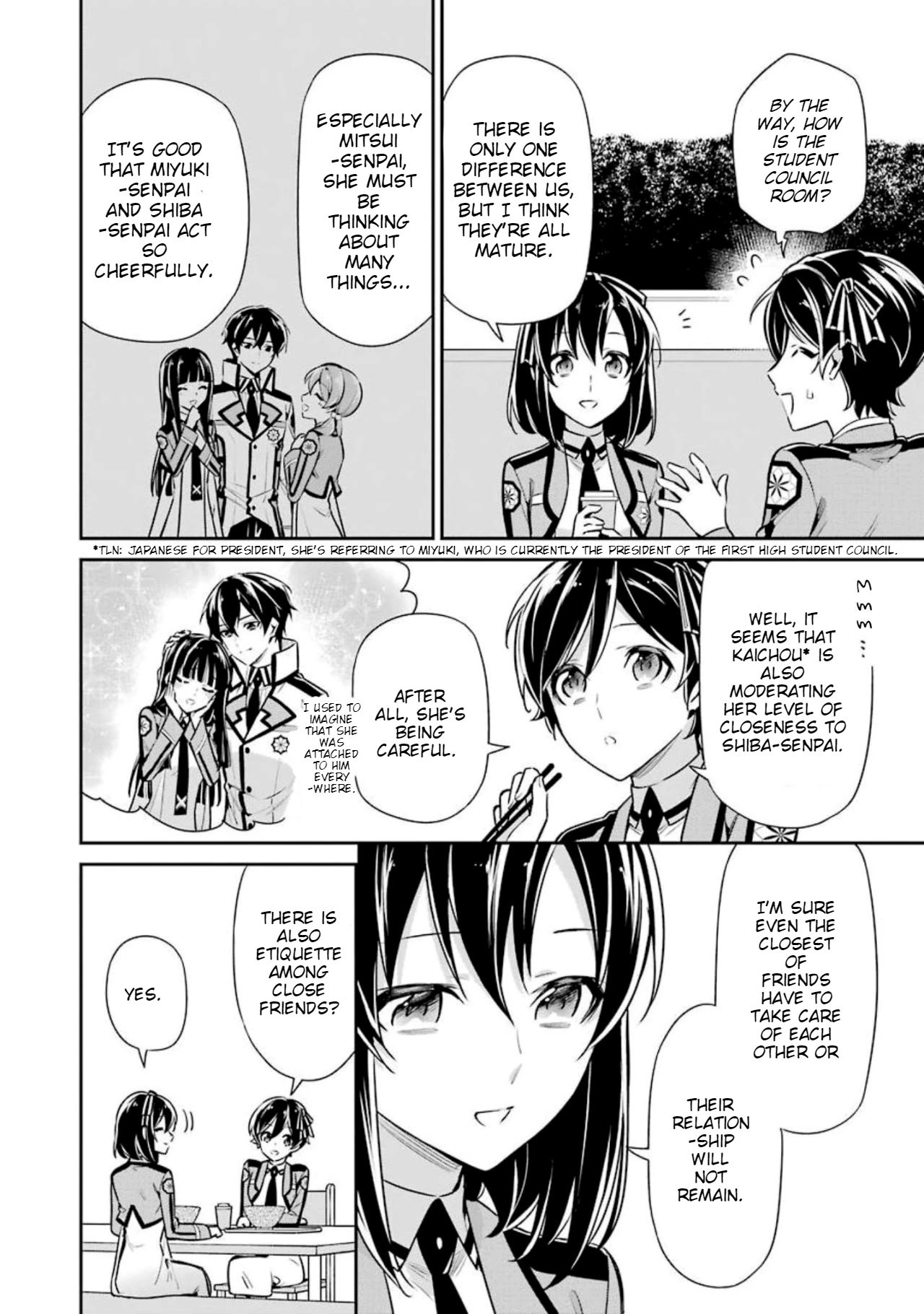 Mahouka Koukou no Rettousei - Shizoku Kaigi-hen Chapter 6 page 6 - Chapter 6: True Feelings