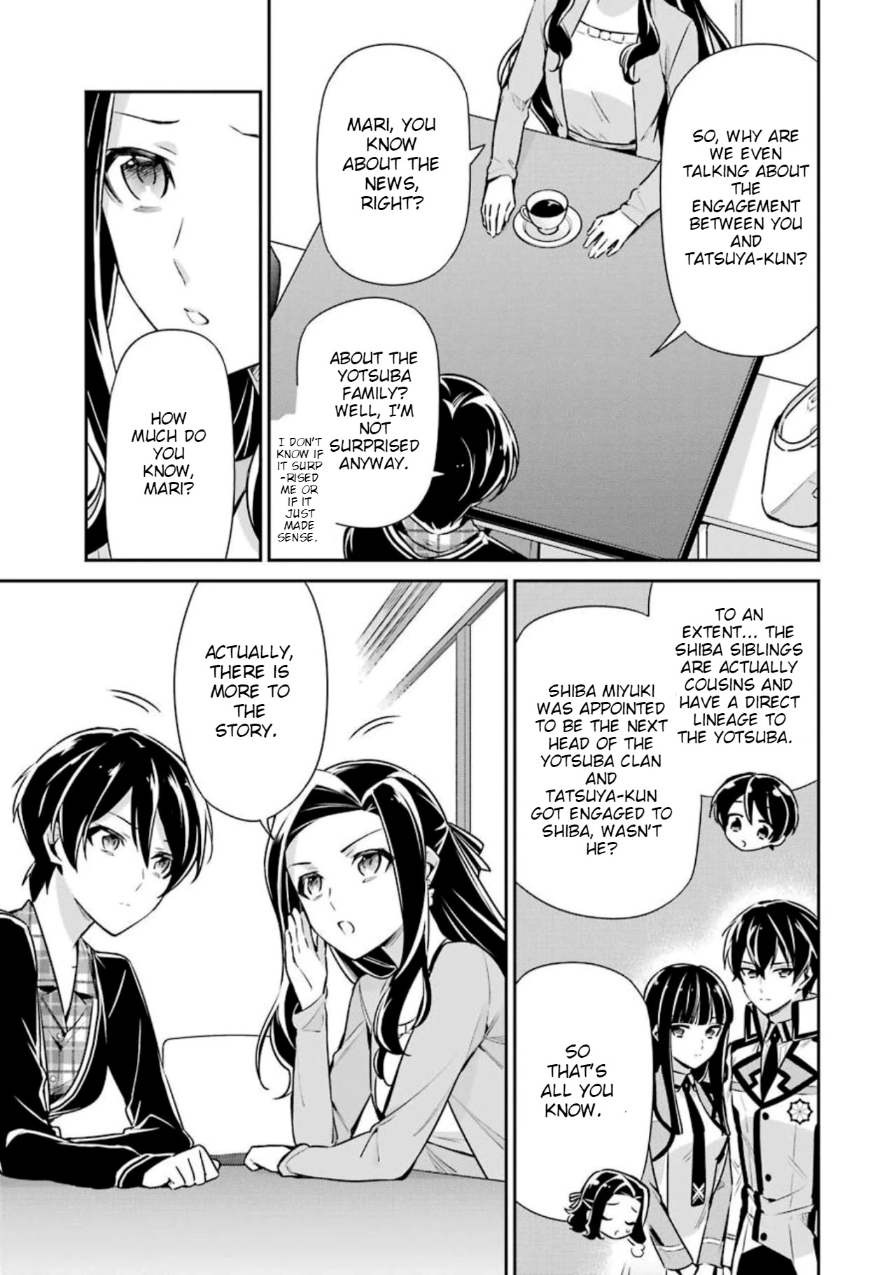Mahouka Koukou no Rettousei - Shizoku Kaigi-hen Chapter 6 page 9 - Chapter 6: True Feelings