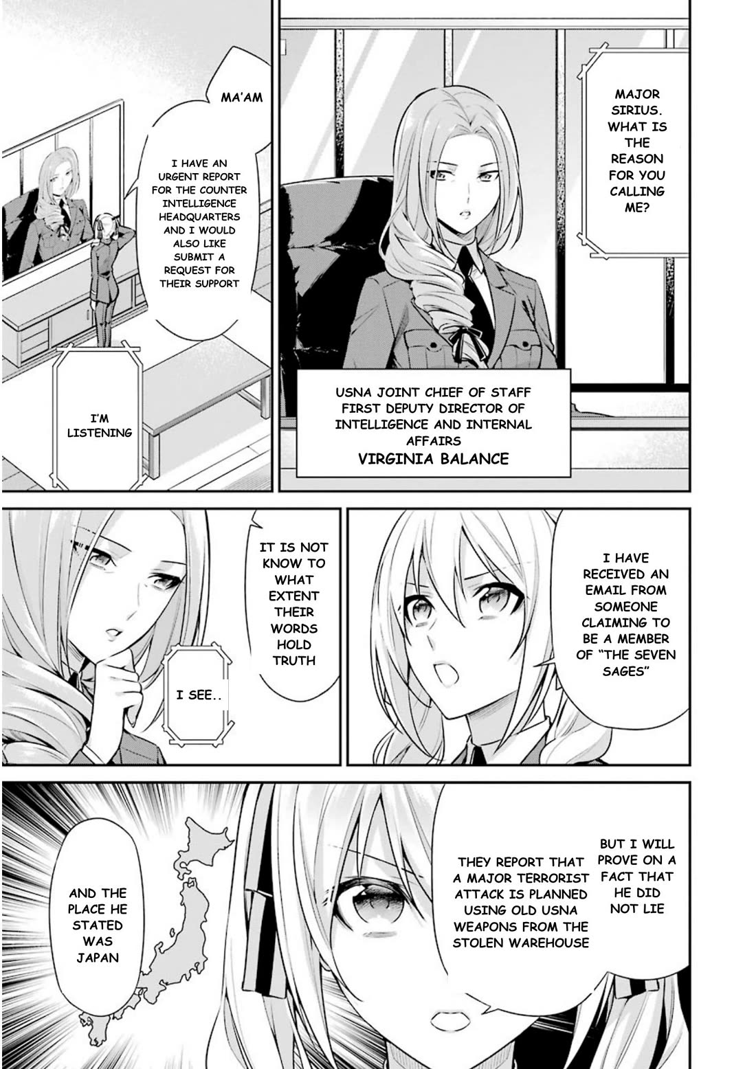Mahouka Koukou no Rettousei - Shizoku Kaigi-hen Chapter 7 page 12 - Chapter 7: The Conspiracy