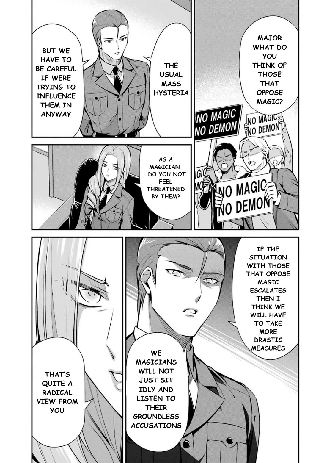 Mahouka Koukou no Rettousei - Shizoku Kaigi-hen Chapter 8 page 24 - Chapter 8: Predetermined Destiny