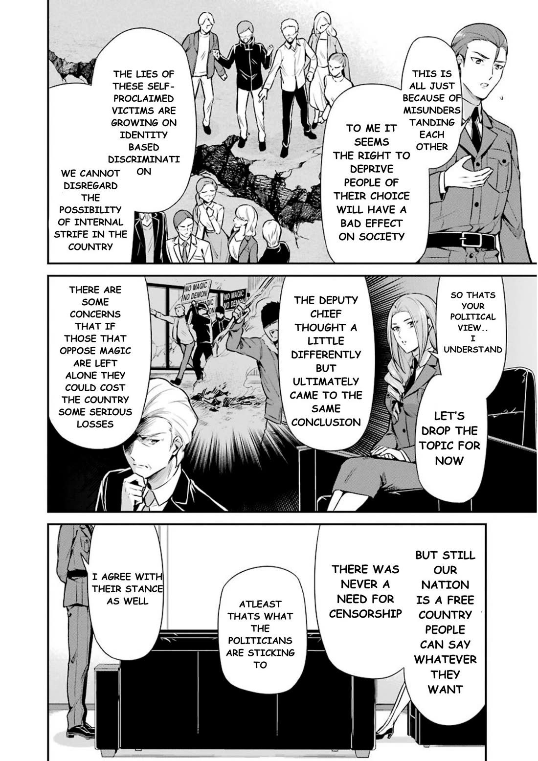 Mahouka Koukou no Rettousei - Shizoku Kaigi-hen Chapter 8 page 25 - Chapter 8: Predetermined Destiny