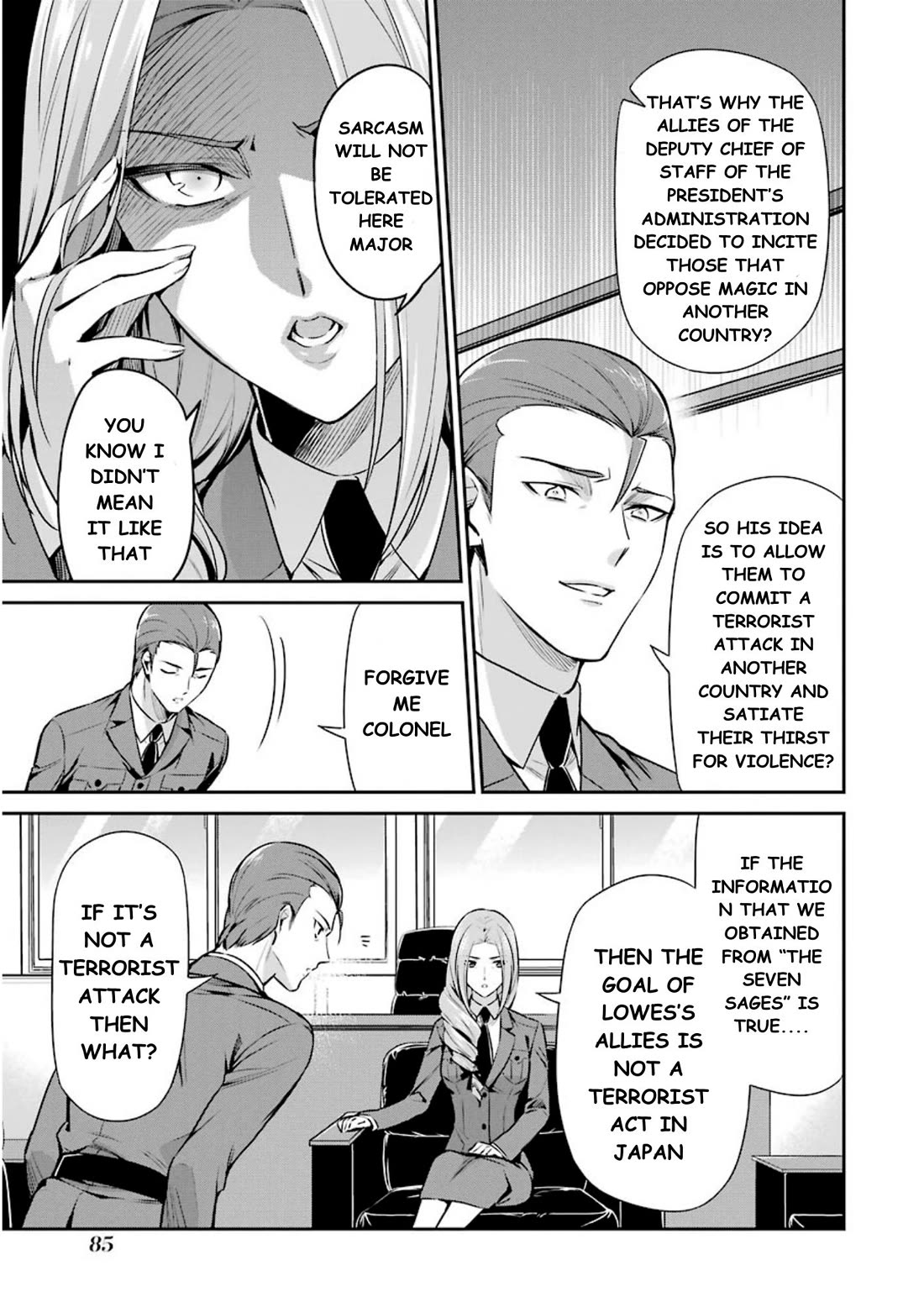 Mahouka Koukou no Rettousei - Shizoku Kaigi-hen Chapter 8 page 26 - Chapter 8: Predetermined Destiny