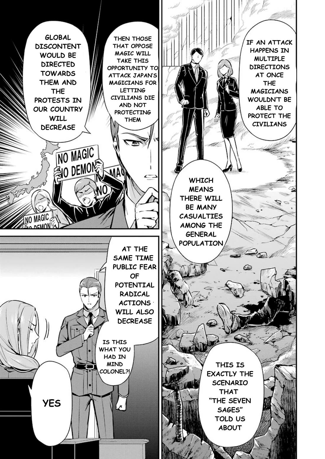 Mahouka Koukou no Rettousei - Shizoku Kaigi-hen Chapter 8 page 28 - Chapter 8: Predetermined Destiny