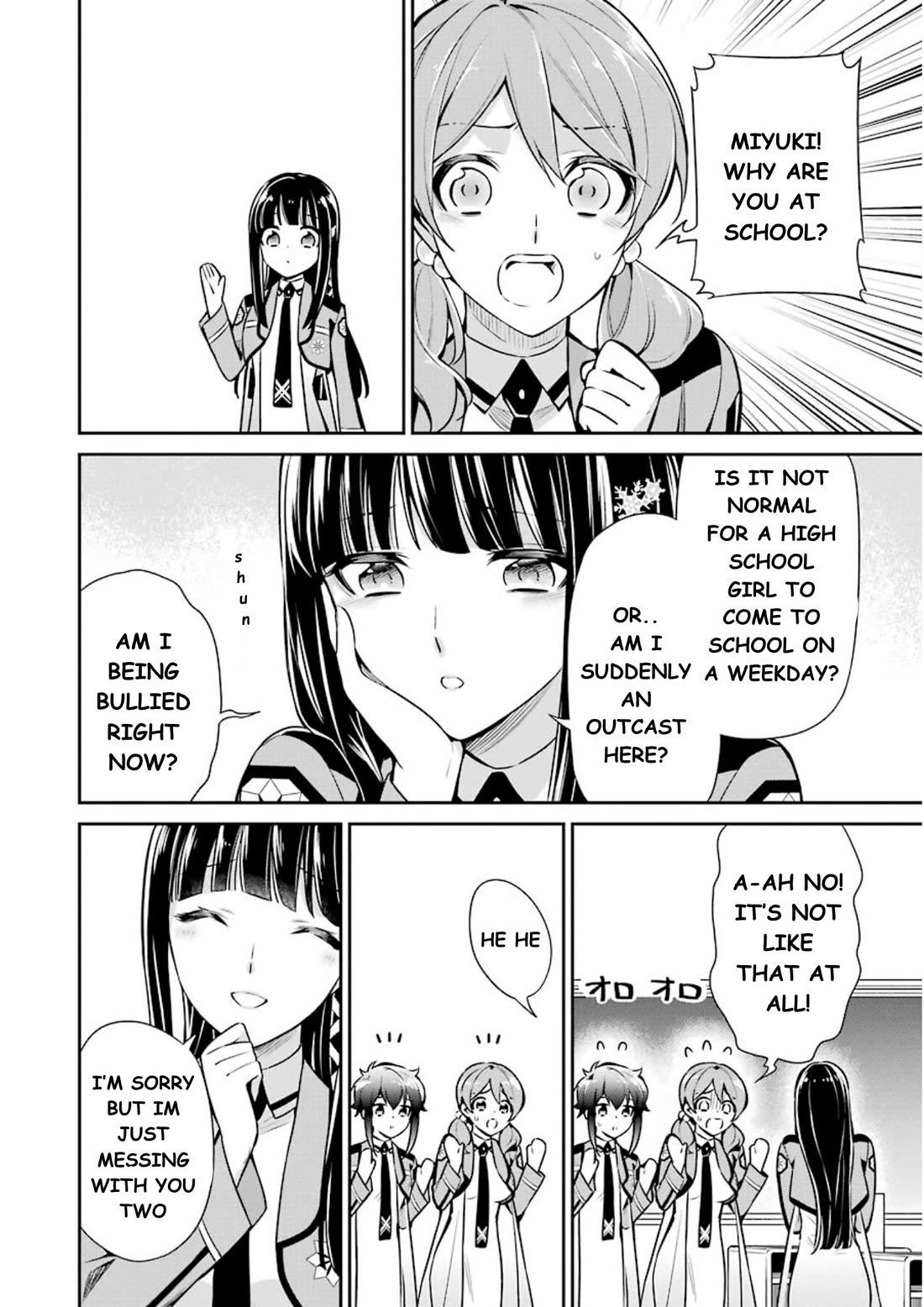 Mahouka Koukou no Rettousei - Shizoku Kaigi-hen Chapter 9 page 13 - Chapter 9: The Master Clans Conference (1)