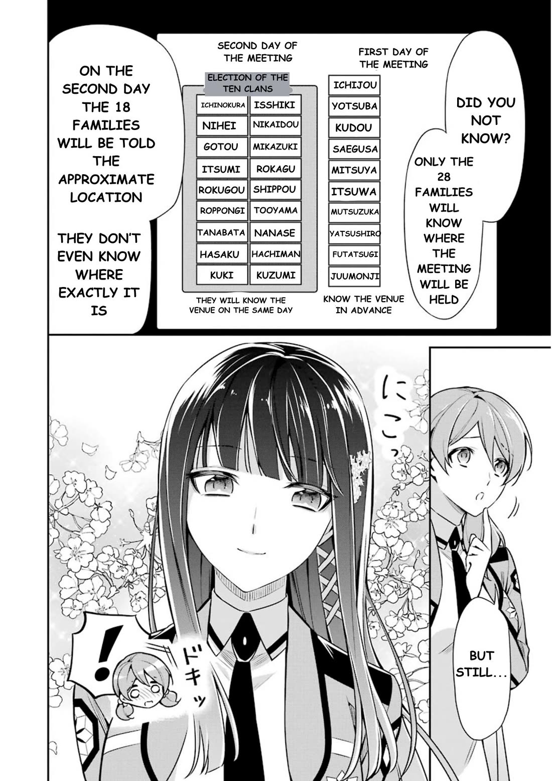 Mahouka Koukou no Rettousei - Shizoku Kaigi-hen Chapter 9 page 15 - Chapter 9: The Master Clans Conference (1)
