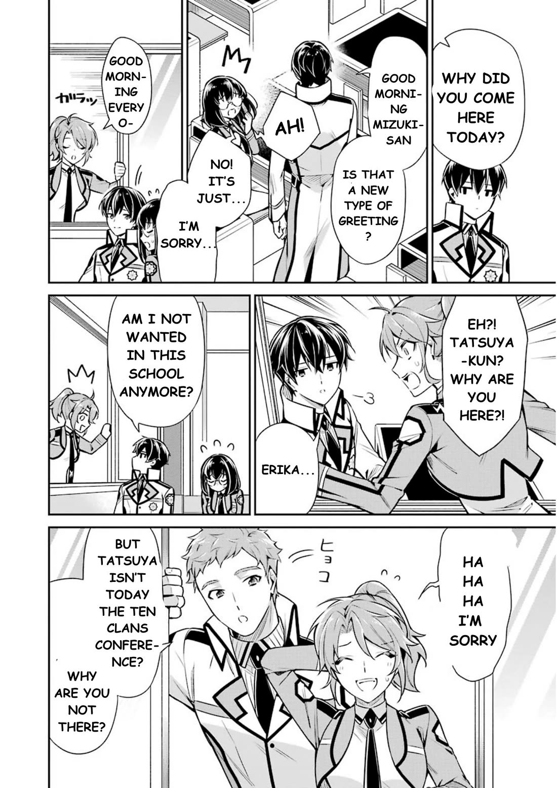 Mahouka Koukou no Rettousei - Shizoku Kaigi-hen Chapter 9 page 17 - Chapter 9: The Master Clans Conference (1)