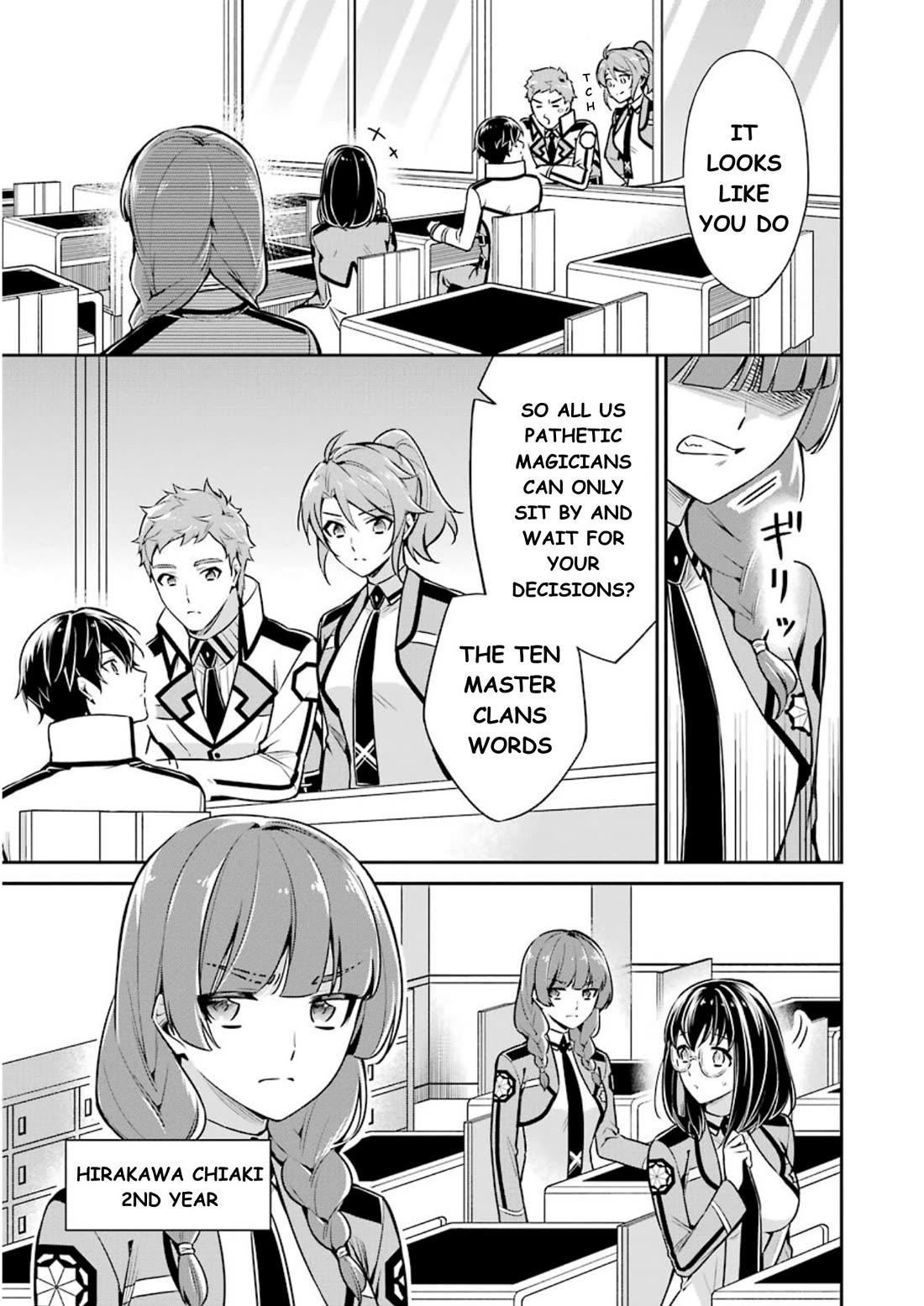 Mahouka Koukou no Rettousei - Shizoku Kaigi-hen Chapter 9 page 20 - Chapter 9: The Master Clans Conference (1)