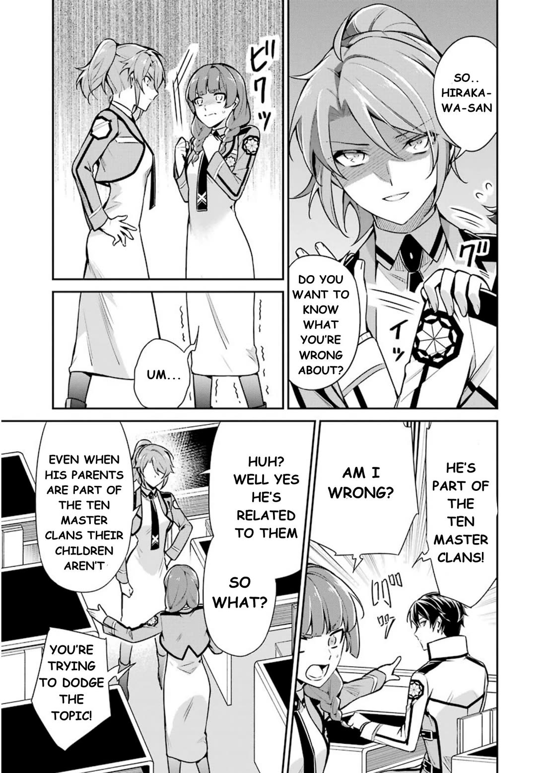 Mahouka Koukou no Rettousei - Shizoku Kaigi-hen Chapter 9 page 24 - Chapter 9: The Master Clans Conference (1)