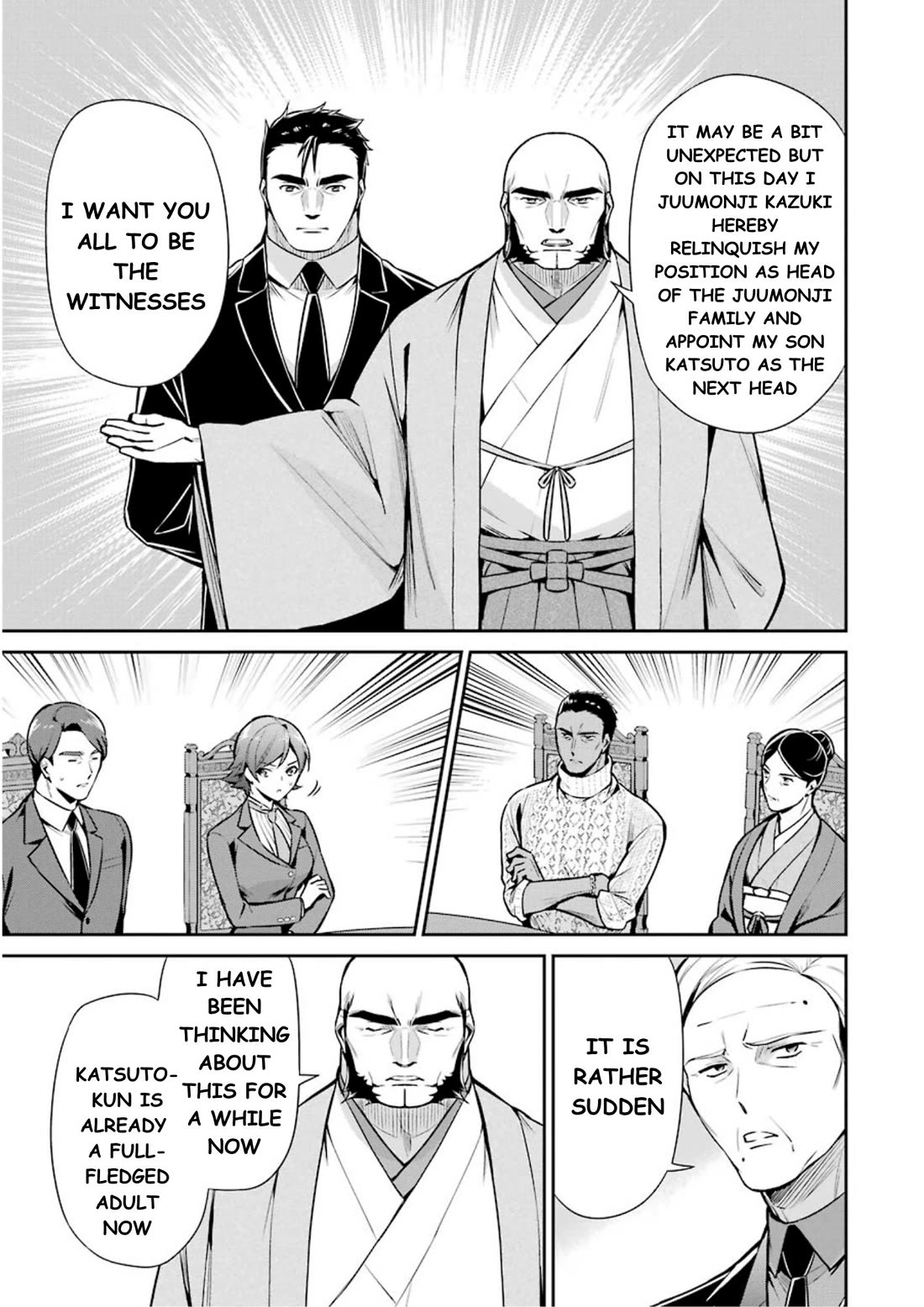 Mahouka Koukou no Rettousei - Shizoku Kaigi-hen Chapter 9 page 34 - Chapter 9: The Master Clans Conference (1)