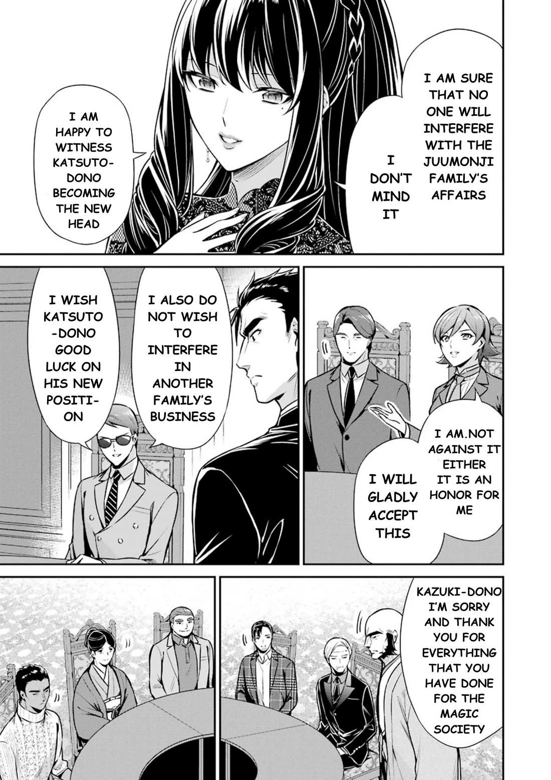 Mahouka Koukou no Rettousei - Shizoku Kaigi-hen Chapter 9 page 38 - Chapter 9: The Master Clans Conference (1)