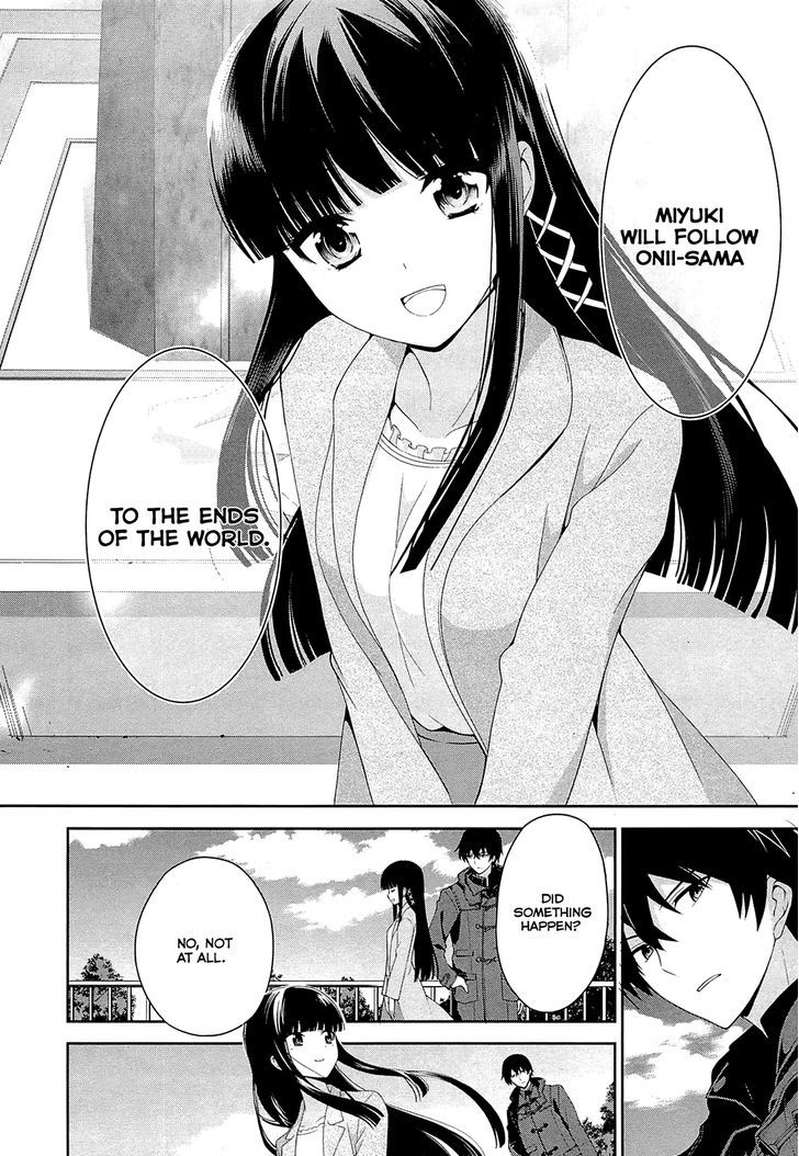 Mahouka Koukou no Rettousei - Tsuioku Hen Chapter 17 page 39 - Chapter 17 : The Two of Them, Together [End]