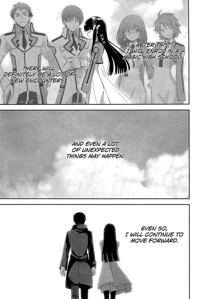 Mahouka Koukou no Rettousei - Tsuioku Hen Chapter 17 page 40 - Chapter 17 : The Two of Them, Together [End]