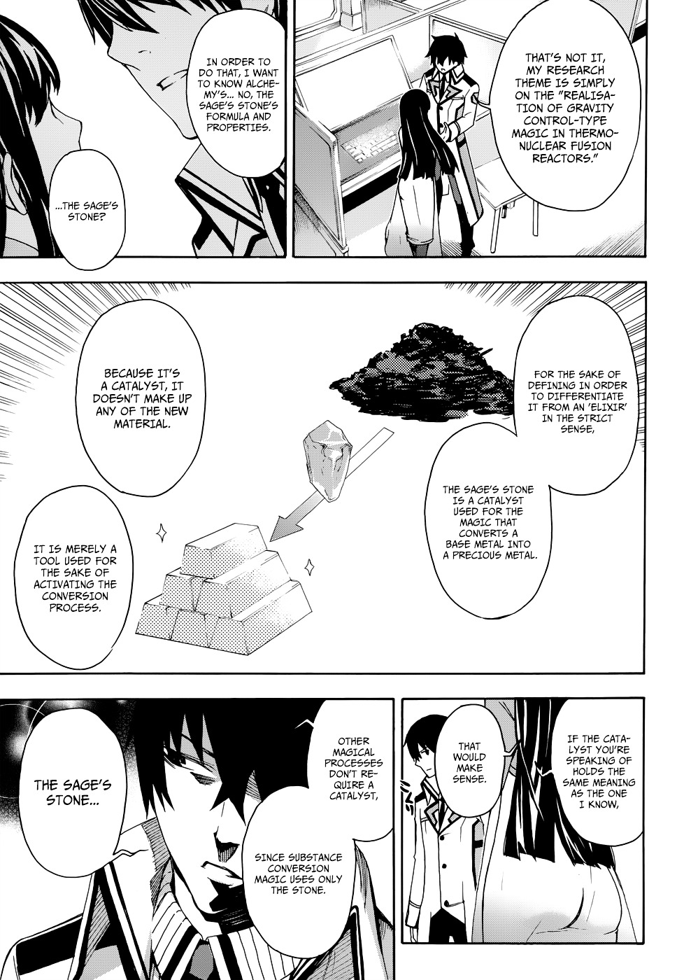 Mahouka Koukou no Rettousei - Yokohama Souran Hen Chapter 1 page 31 - Chapter 1 : The Summoning