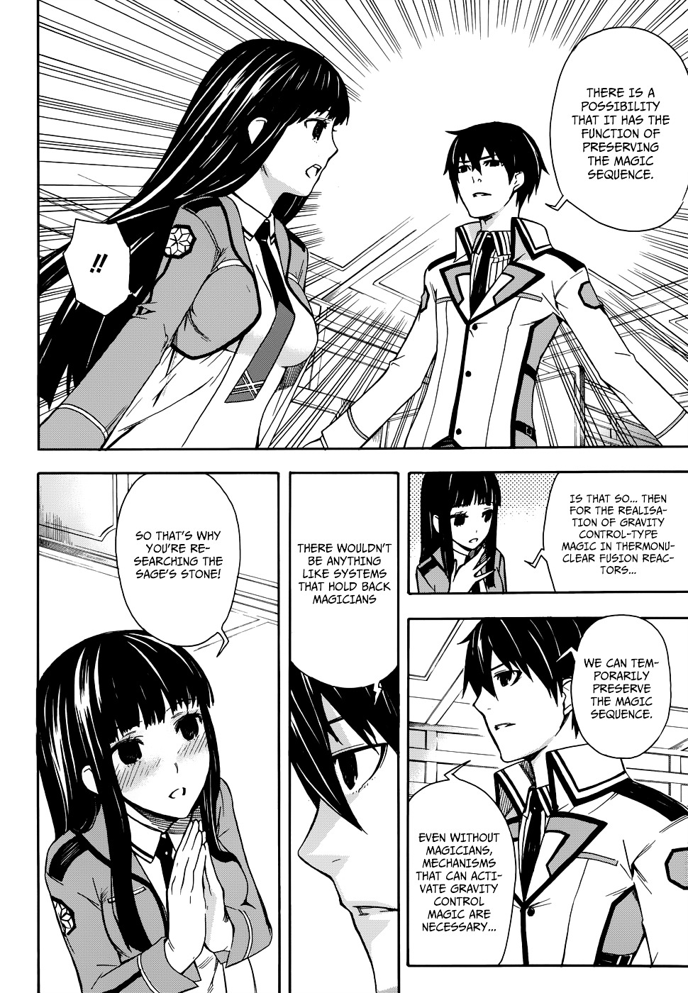 Mahouka Koukou no Rettousei - Yokohama Souran Hen Chapter 1 page 32 - Chapter 1 : The Summoning
