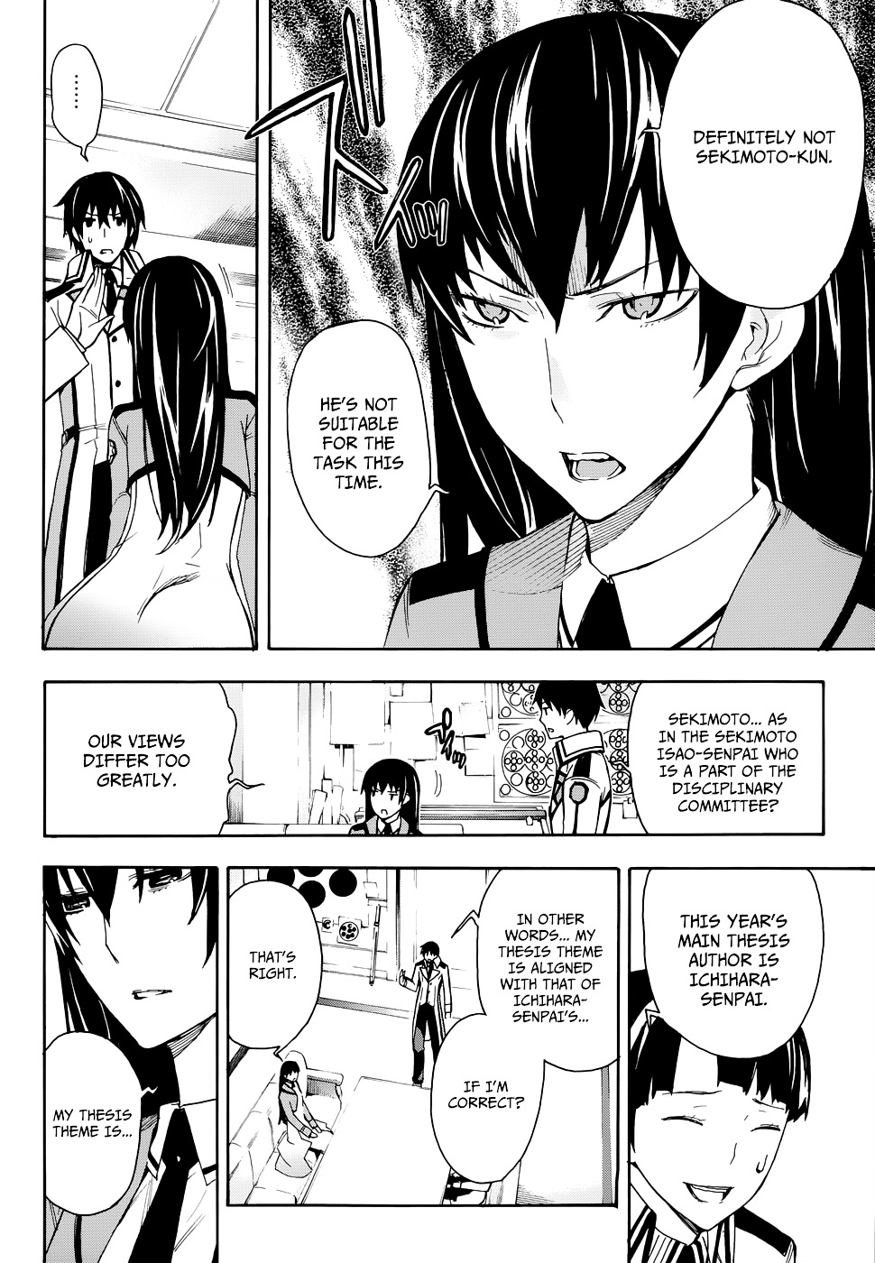 Mahouka Koukou no Rettousei - Yokohama Souran Hen Chapter 1 page 38 - Chapter 1 : The Summoning