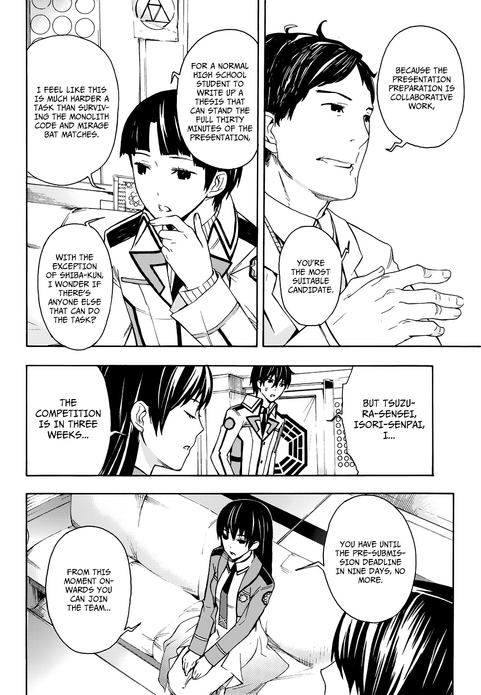 Mahouka Koukou no Rettousei - Yokohama Souran Hen Chapter 1 page 40 - Chapter 1 : The Summoning