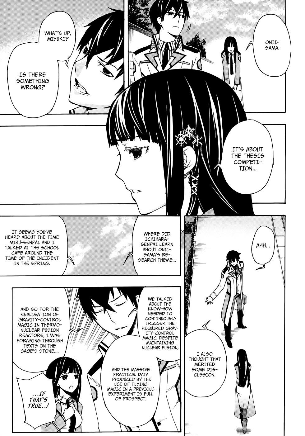 Mahouka Koukou no Rettousei - Yokohama Souran Hen Chapter 1 page 47 - Chapter 1 : The Summoning