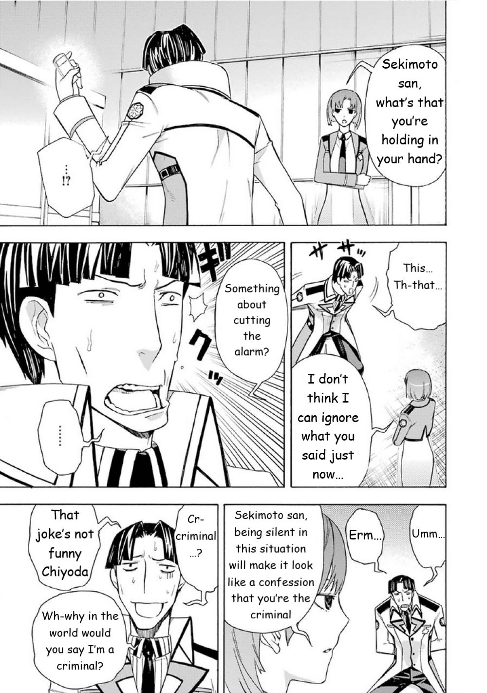 Mahouka Koukou no Rettousei - Yokohama Souran Hen Chapter 10 page 30 - Chapter 10: Accelerating Situation (II)