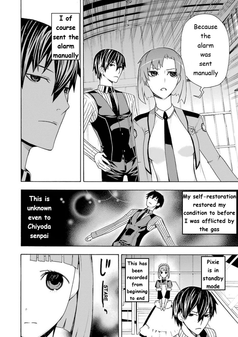 Mahouka Koukou no Rettousei - Yokohama Souran Hen Chapter 10 page 33 - Chapter 10: Accelerating Situation (II)