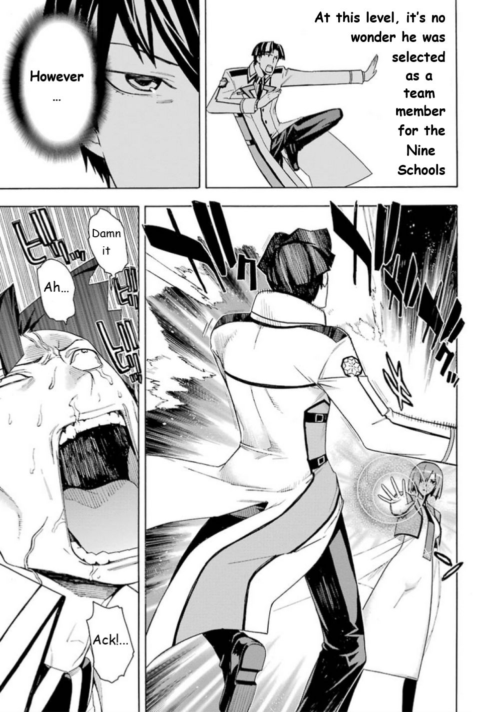 Mahouka Koukou no Rettousei - Yokohama Souran Hen Chapter 10 page 36 - Chapter 10: Accelerating Situation (II)