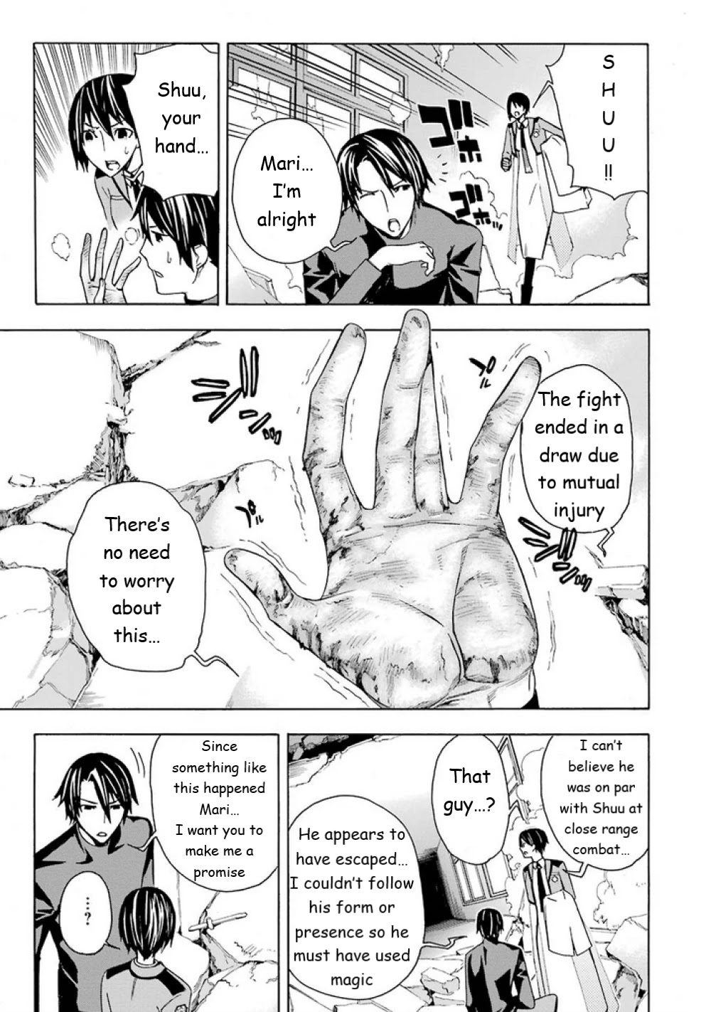 Mahouka Koukou no Rettousei - Yokohama Souran Hen Chapter 11 page 36 - Chapter 11: Accelerating Situation (III)