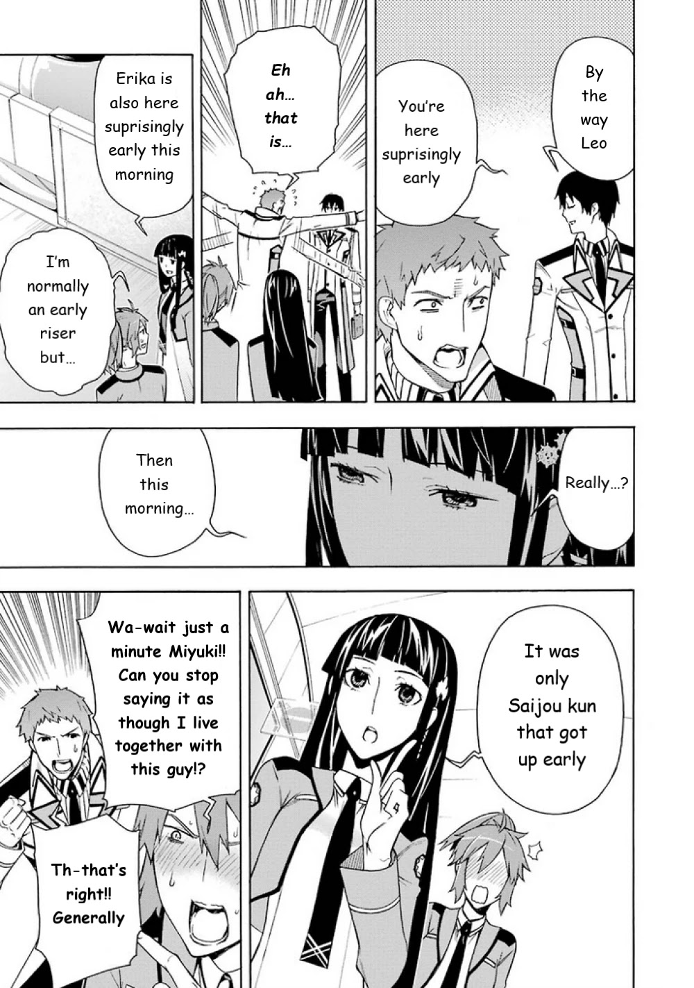 Mahouka Koukou no Rettousei - Yokohama Souran Hen Chapter 12 page 13 - Chapter 12: Fox Hunting