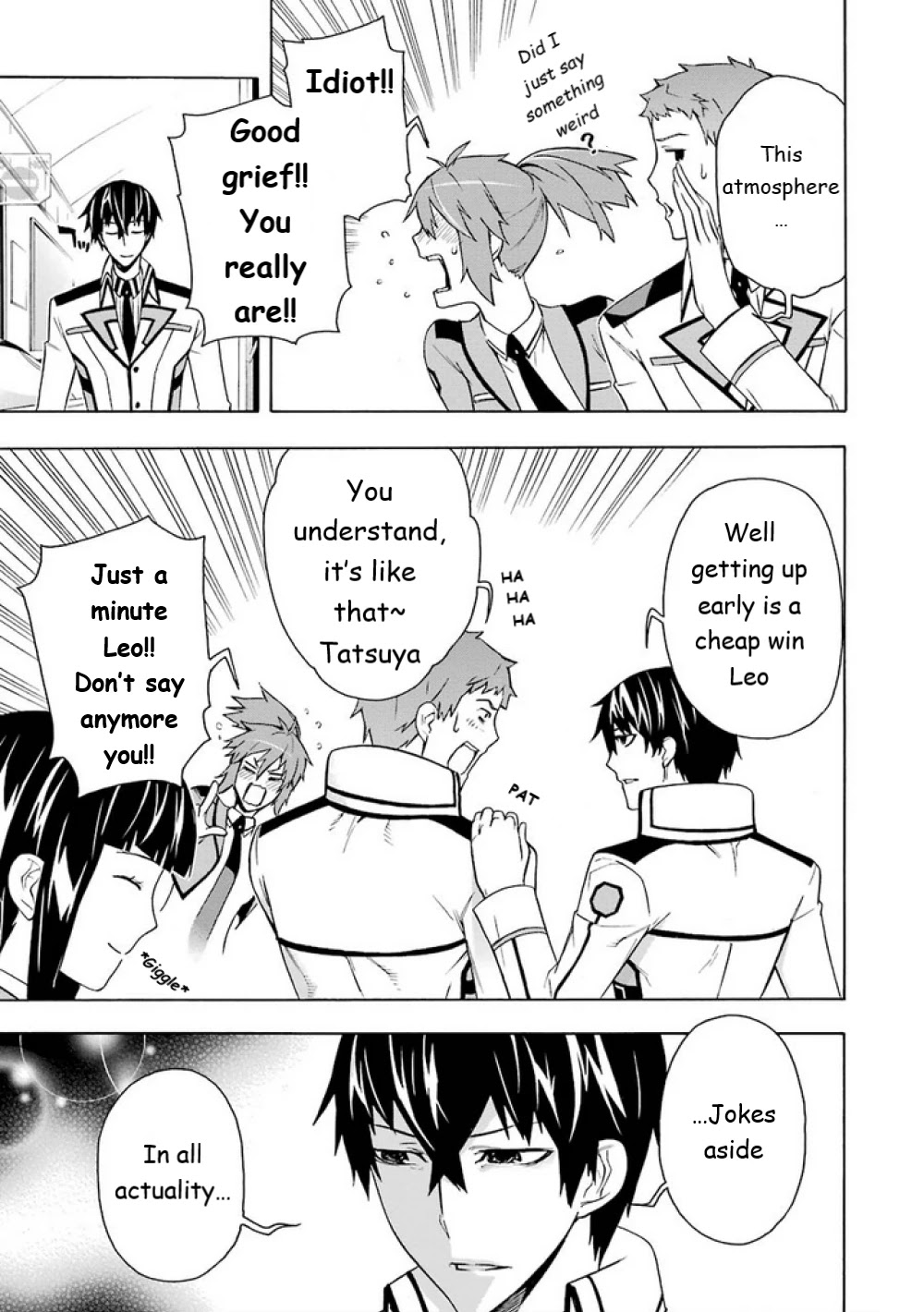 Mahouka Koukou no Rettousei - Yokohama Souran Hen Chapter 12 page 15 - Chapter 12: Fox Hunting