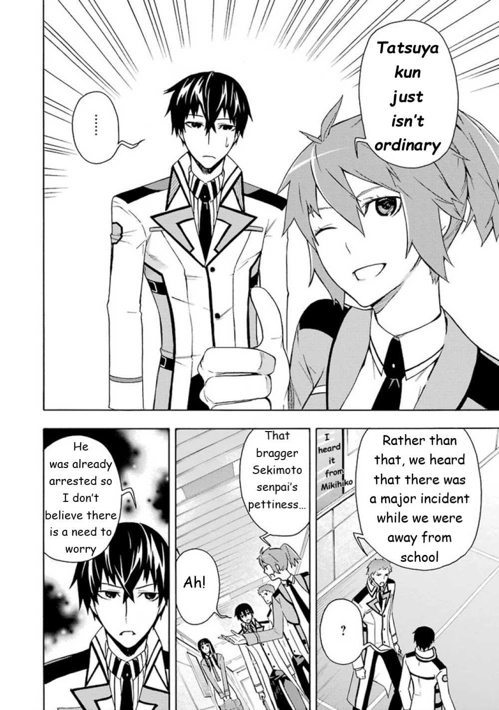 Mahouka Koukou no Rettousei - Yokohama Souran Hen Chapter 12 page 18 - Chapter 12: Fox Hunting