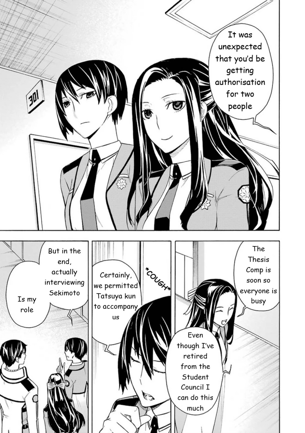 Mahouka Koukou no Rettousei - Yokohama Souran Hen Chapter 13 page 3 - Chapter 13: Those Who Gathered (I)