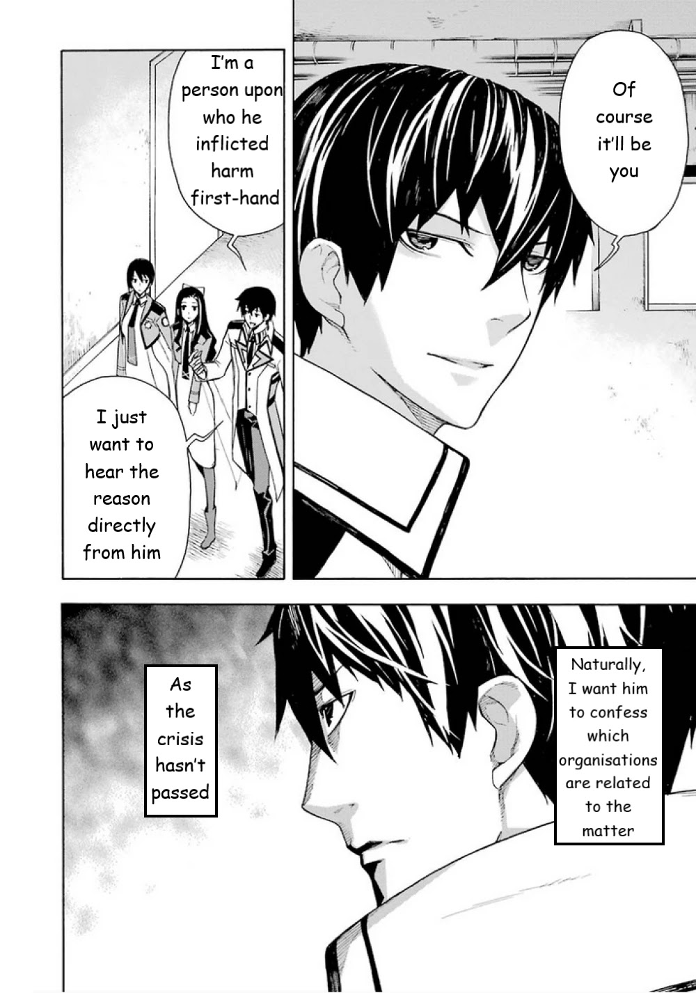 Mahouka Koukou no Rettousei - Yokohama Souran Hen Chapter 13 page 4 - Chapter 13: Those Who Gathered (I)