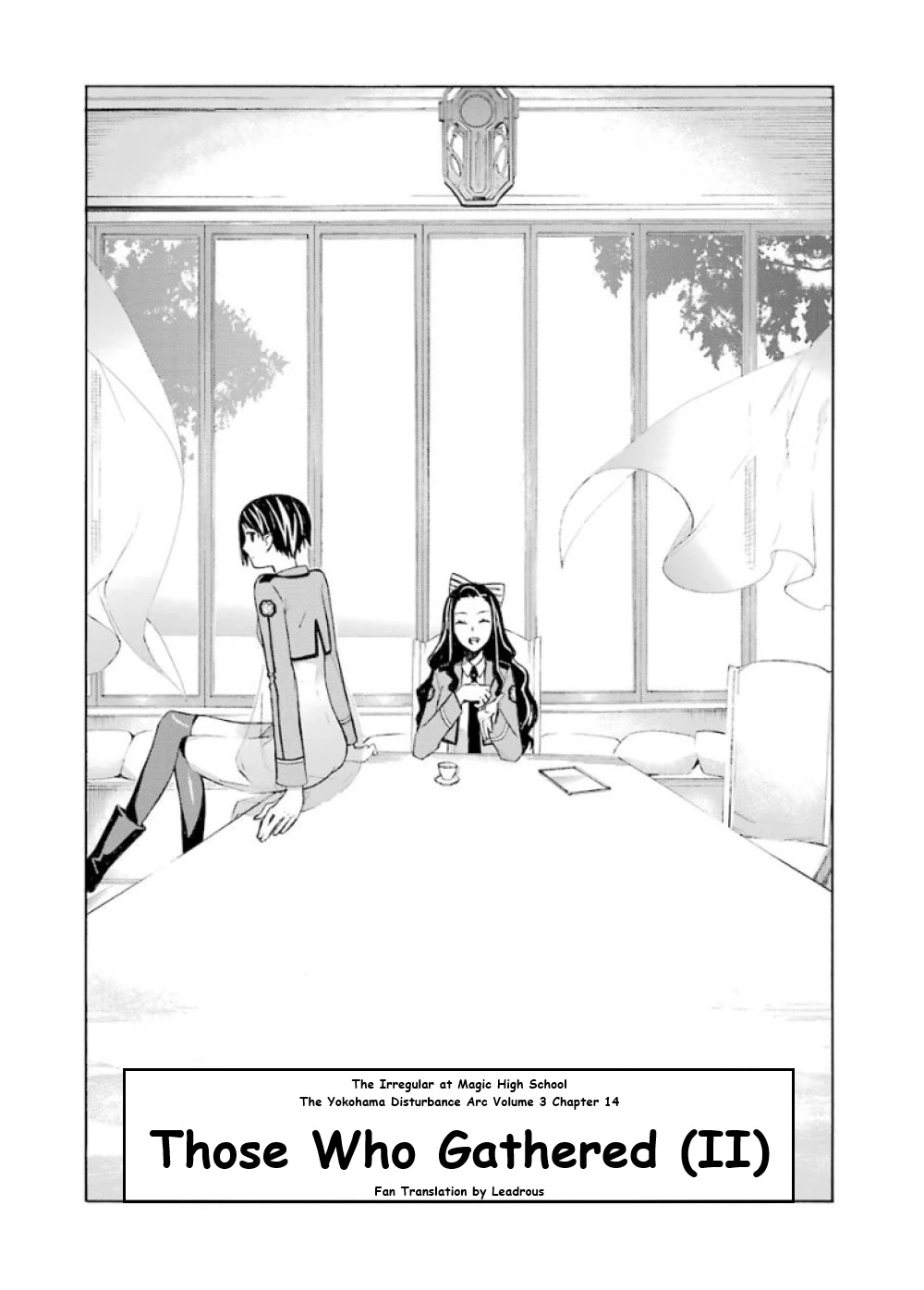 Mahouka Koukou no Rettousei - Yokohama Souran Hen Chapter 14 page 1 - Chapter 14: Those Who Gathered (II)