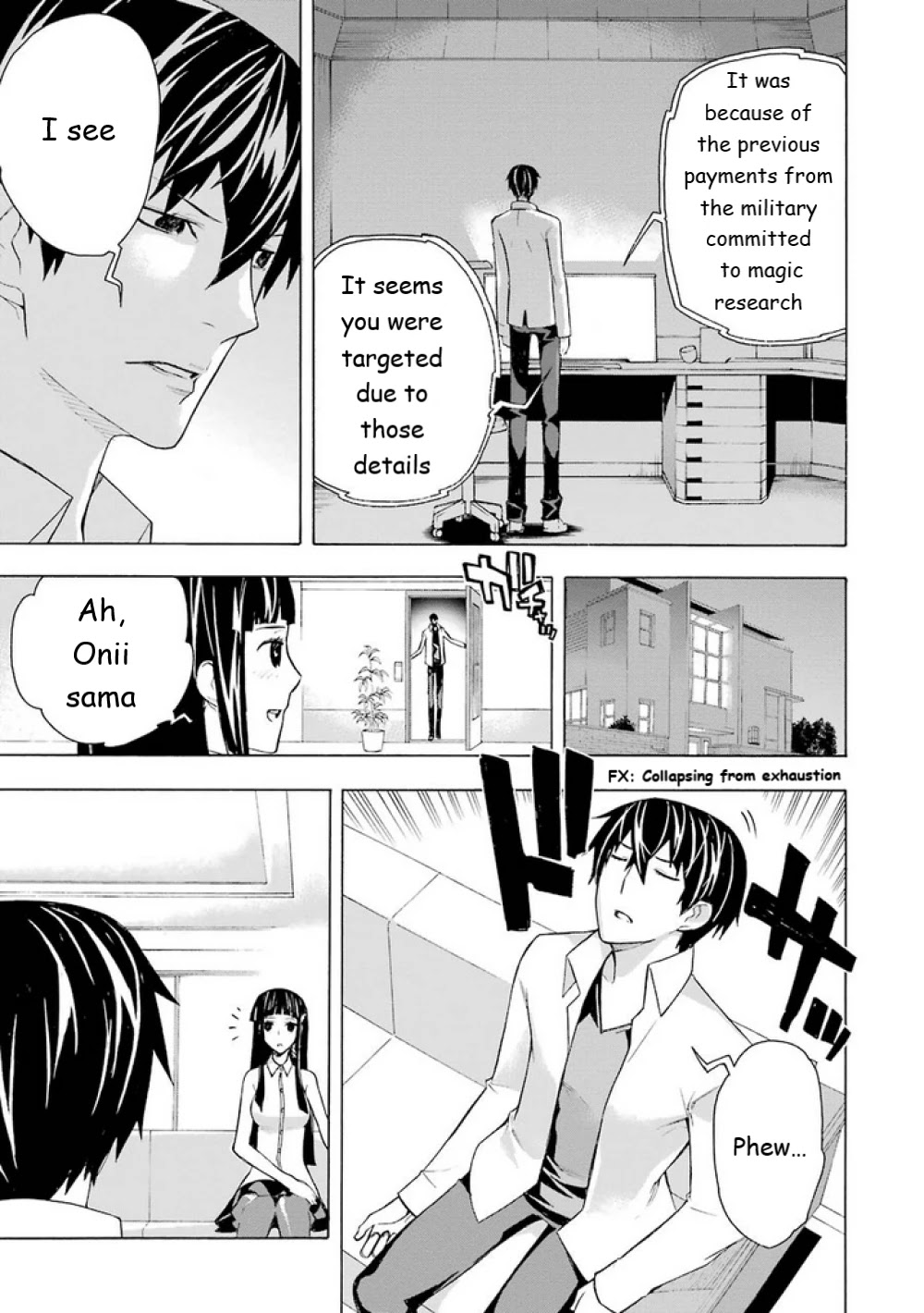 Mahouka Koukou no Rettousei - Yokohama Souran Hen Chapter 14 page 19 - Chapter 14: Those Who Gathered (II)