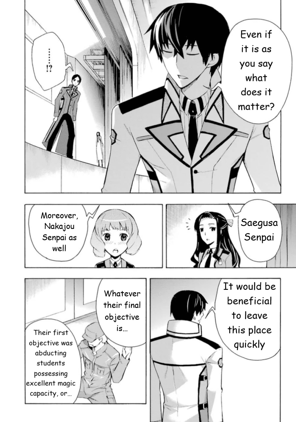 Mahouka Koukou no Rettousei - Yokohama Souran Hen Chapter 17 page 13 - Chapter 17: The Storm's Visitation