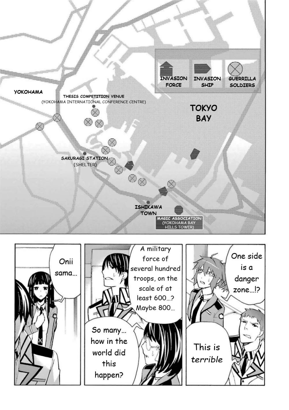 Mahouka Koukou no Rettousei - Yokohama Souran Hen Chapter 17 page 36 - Chapter 17: The Storm's Visitation