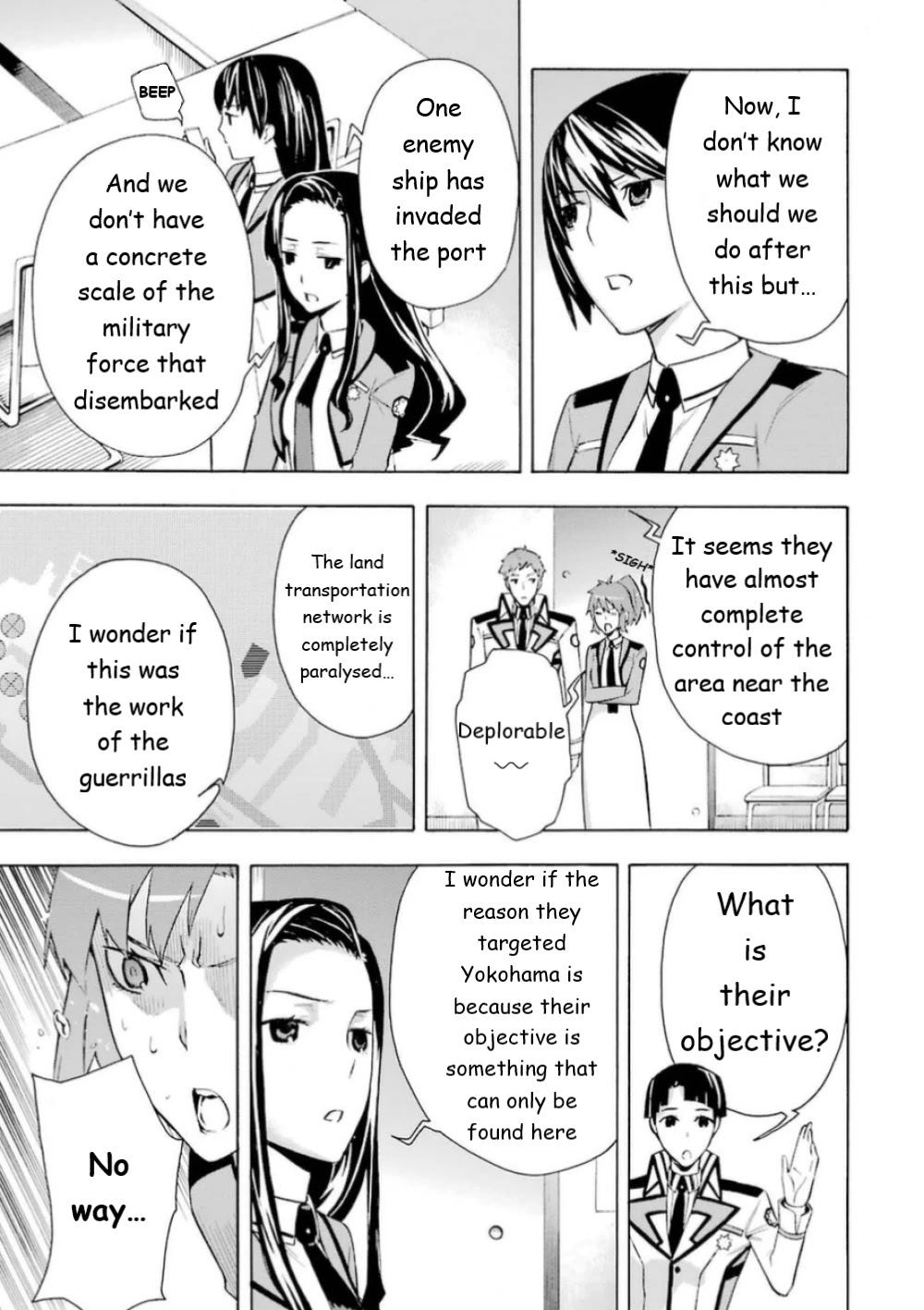 Mahouka Koukou no Rettousei - Yokohama Souran Hen Chapter 18 page 13 - Chapter 18: Unleashed