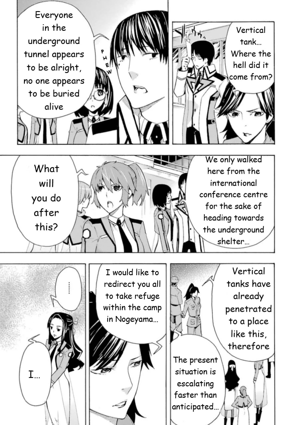 Mahouka Koukou no Rettousei - Yokohama Souran Hen Chapter 19 page 18 - Chapter 19: Crimson Blooms