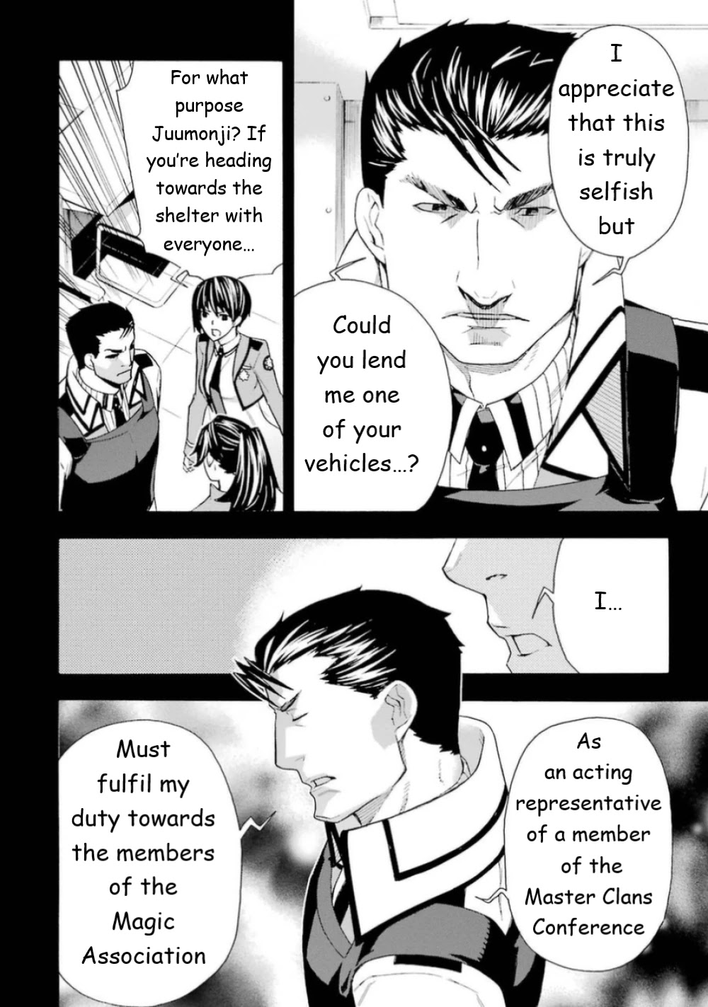 Mahouka Koukou no Rettousei - Yokohama Souran Hen Chapter 19 page 21 - Chapter 19: Crimson Blooms