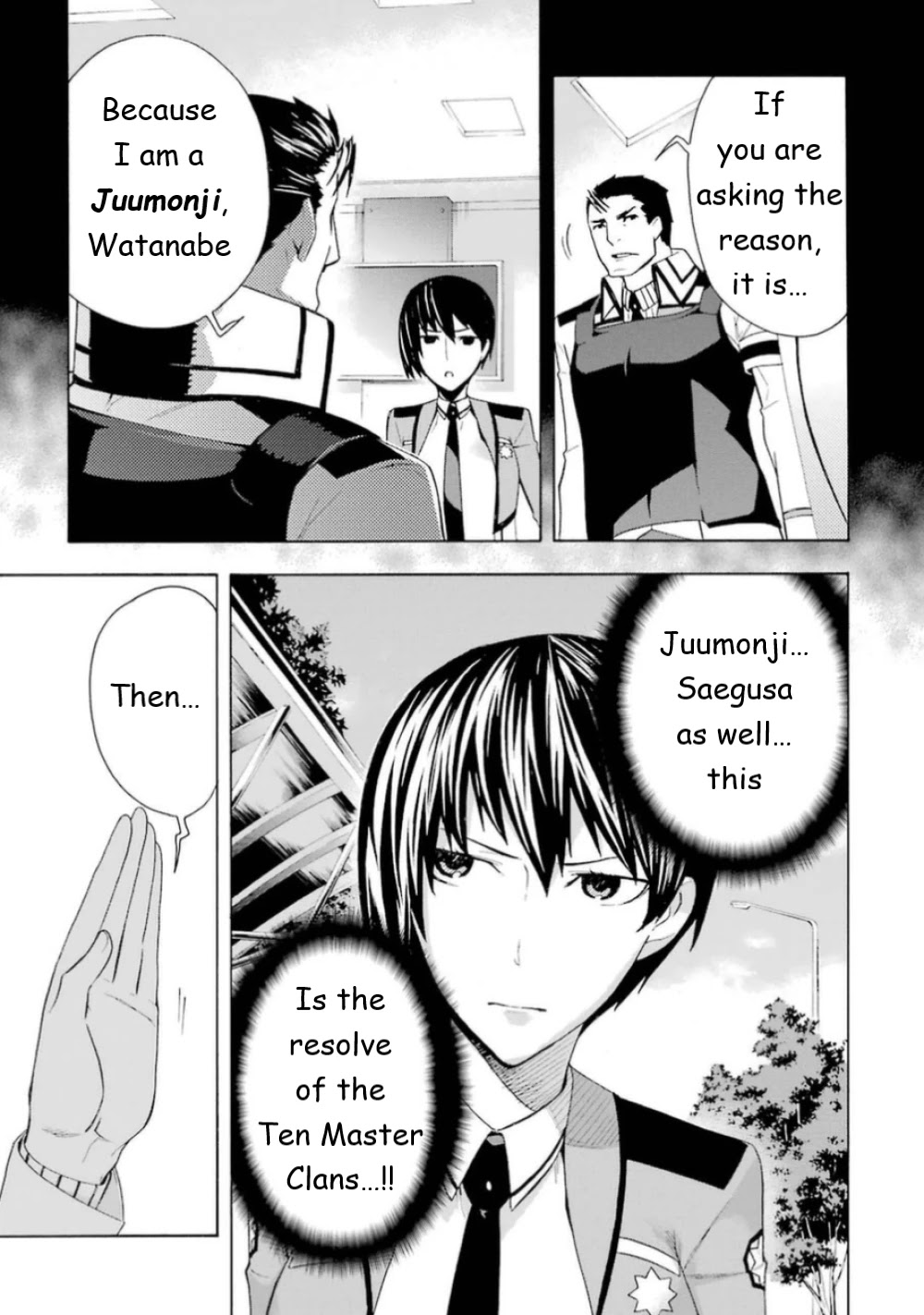 Mahouka Koukou no Rettousei - Yokohama Souran Hen Chapter 19 page 22 - Chapter 19: Crimson Blooms