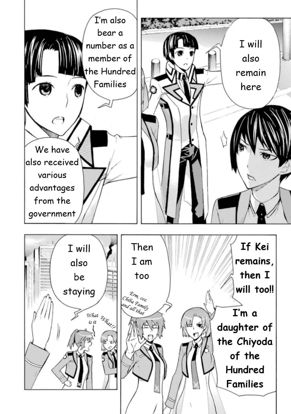 Mahouka Koukou no Rettousei - Yokohama Souran Hen Chapter 19 page 23 - Chapter 19: Crimson Blooms