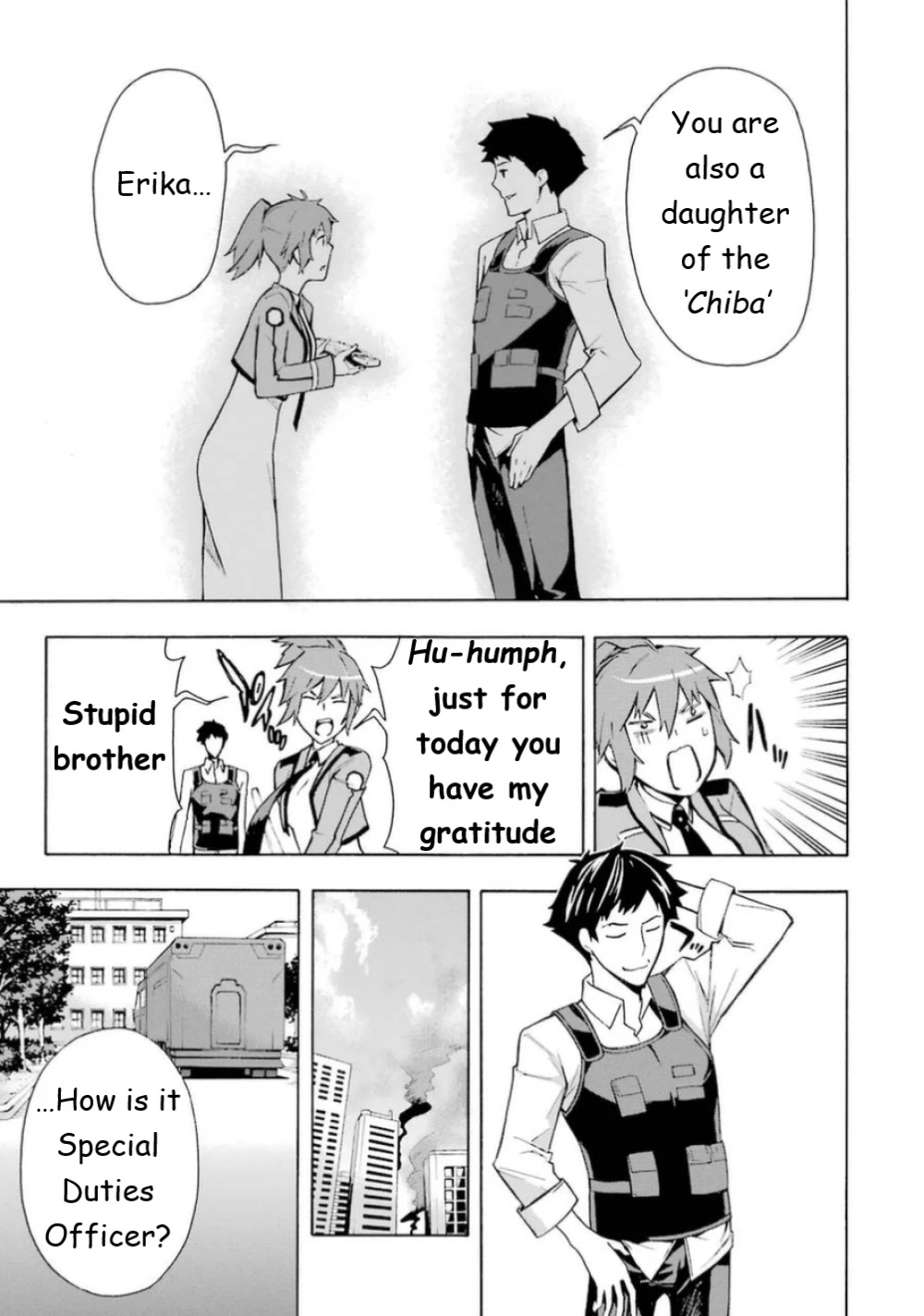 Mahouka Koukou no Rettousei - Yokohama Souran Hen Chapter 19 page 32 - Chapter 19: Crimson Blooms