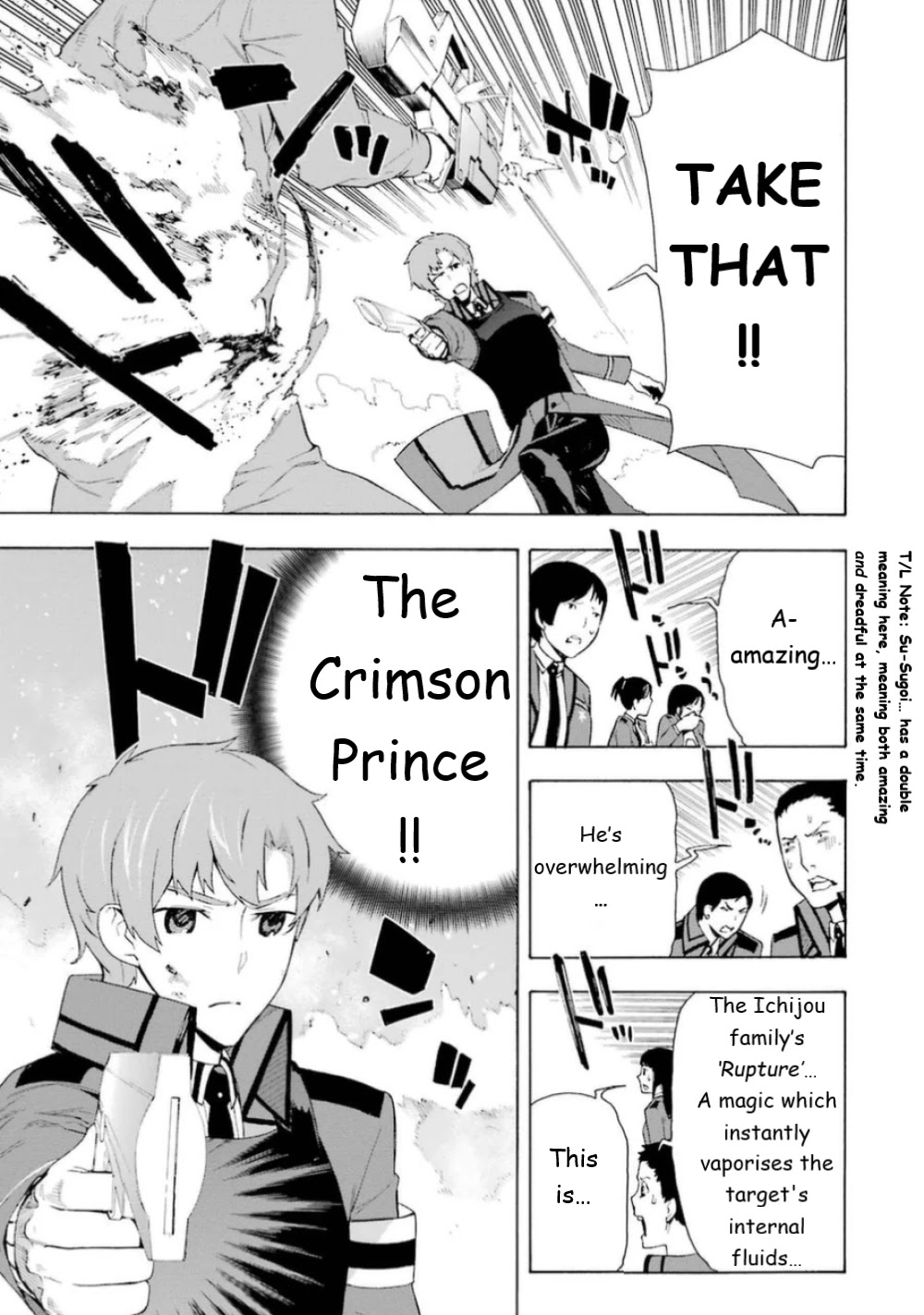 Mahouka Koukou no Rettousei - Yokohama Souran Hen Chapter 19 page 6 - Chapter 19: Crimson Blooms
