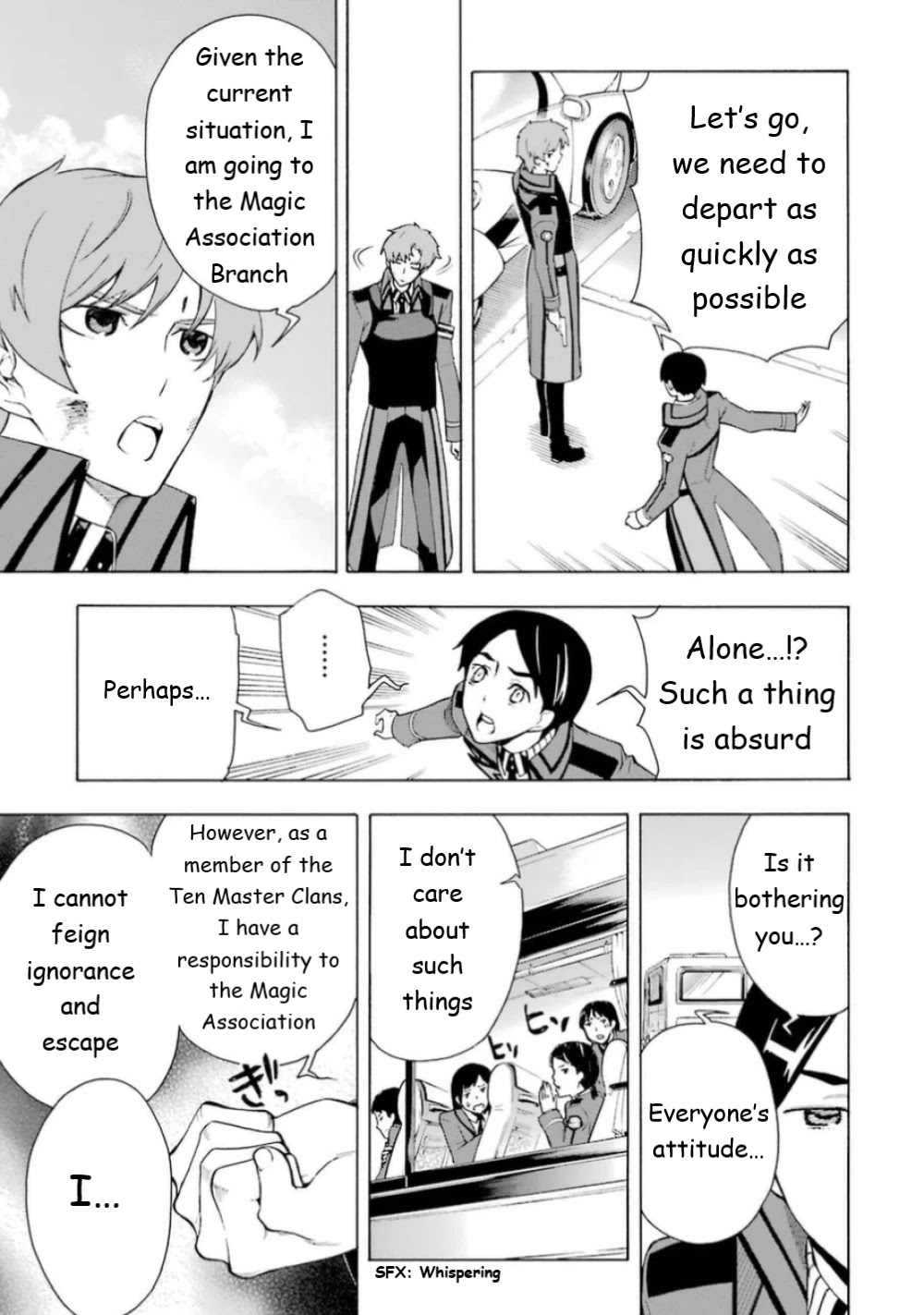 Mahouka Koukou no Rettousei - Yokohama Souran Hen Chapter 19 page 8 - Chapter 19: Crimson Blooms