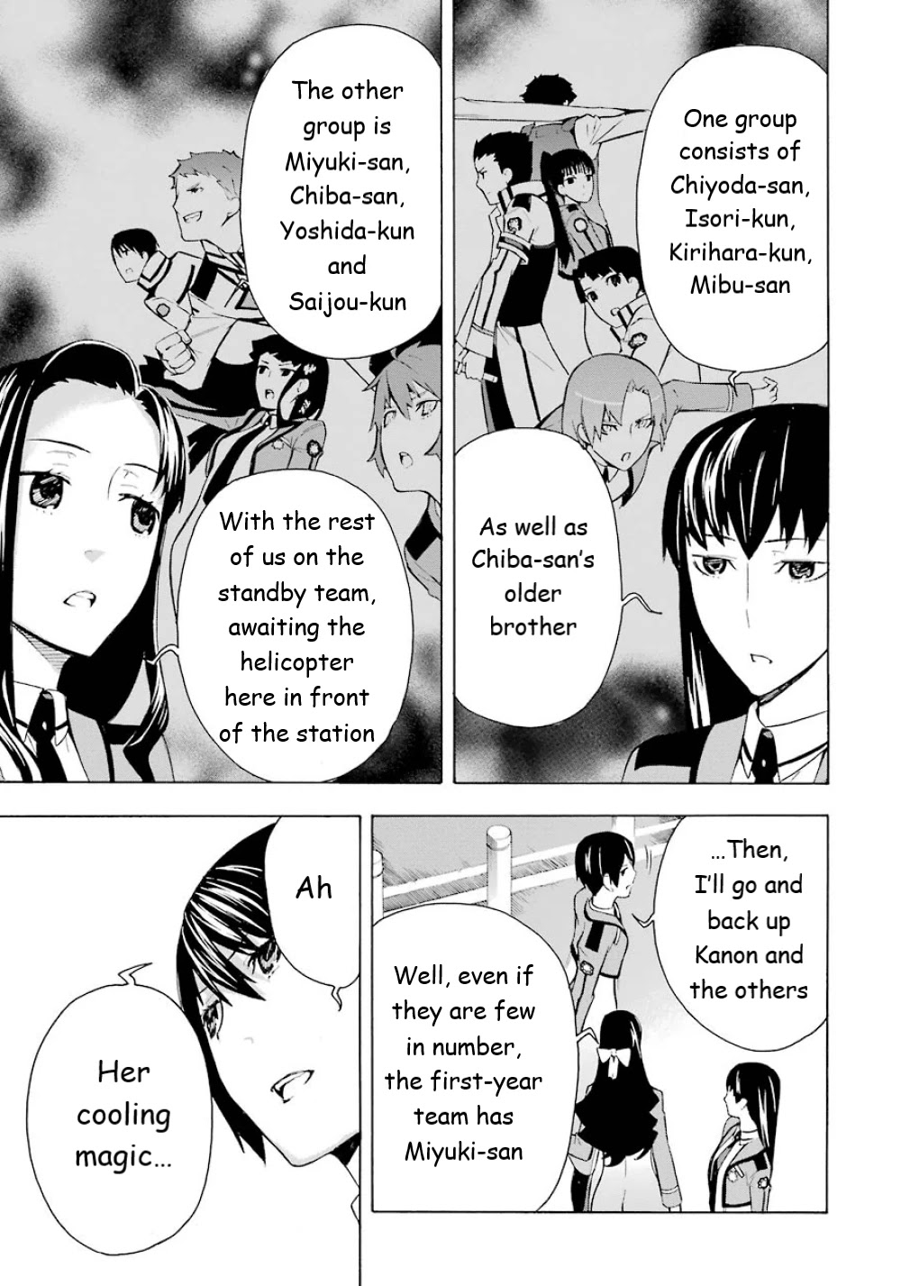Mahouka Koukou no Rettousei - Yokohama Souran Hen Chapter 20 page 11 - Chapter 20: Battle of the Secret Swords